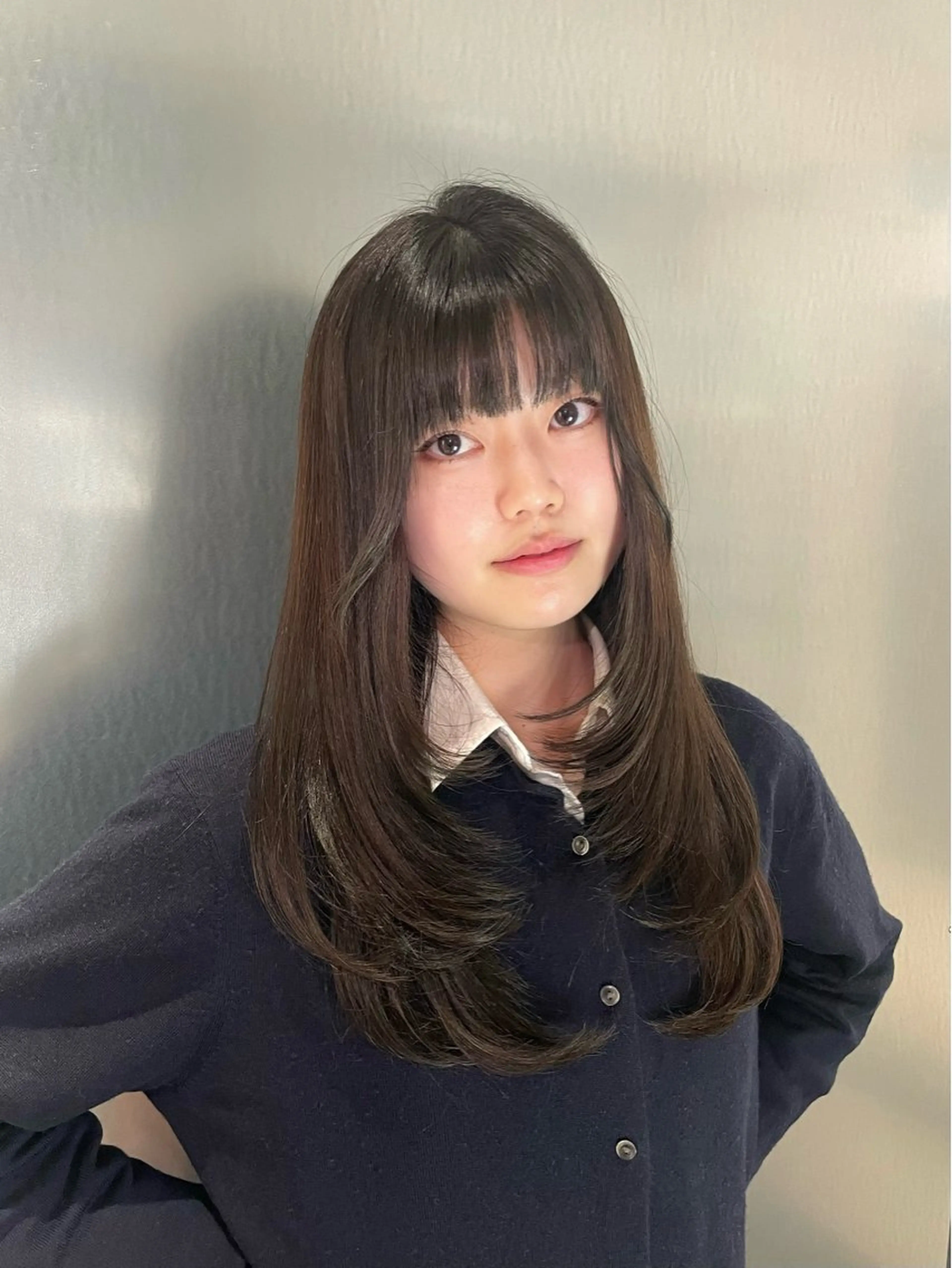 ロング カラー カット ヘアカラー MINORI /透明感カラーのヘアスタイル