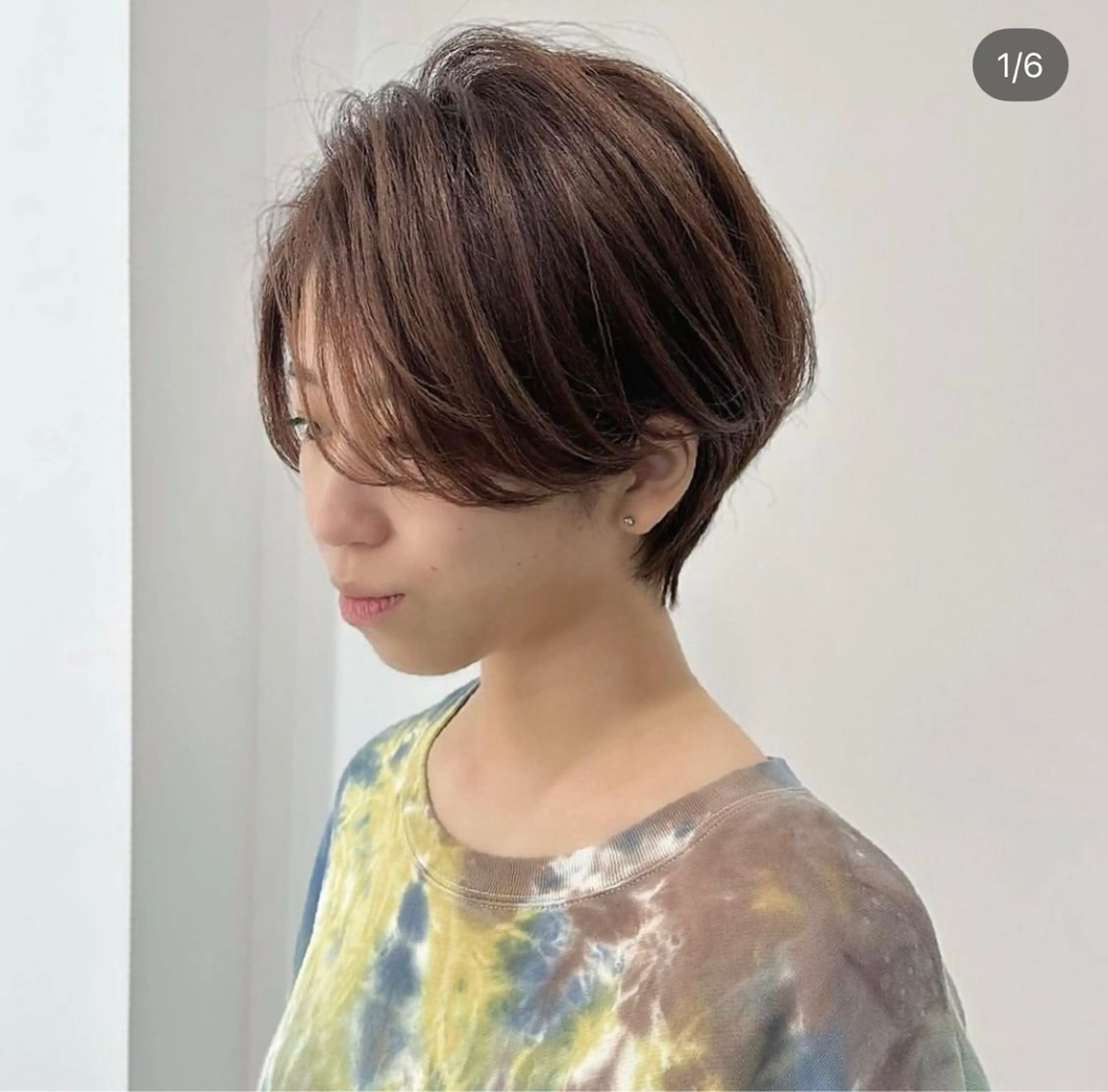 ショート 伊藤 優里のヘアスタイル