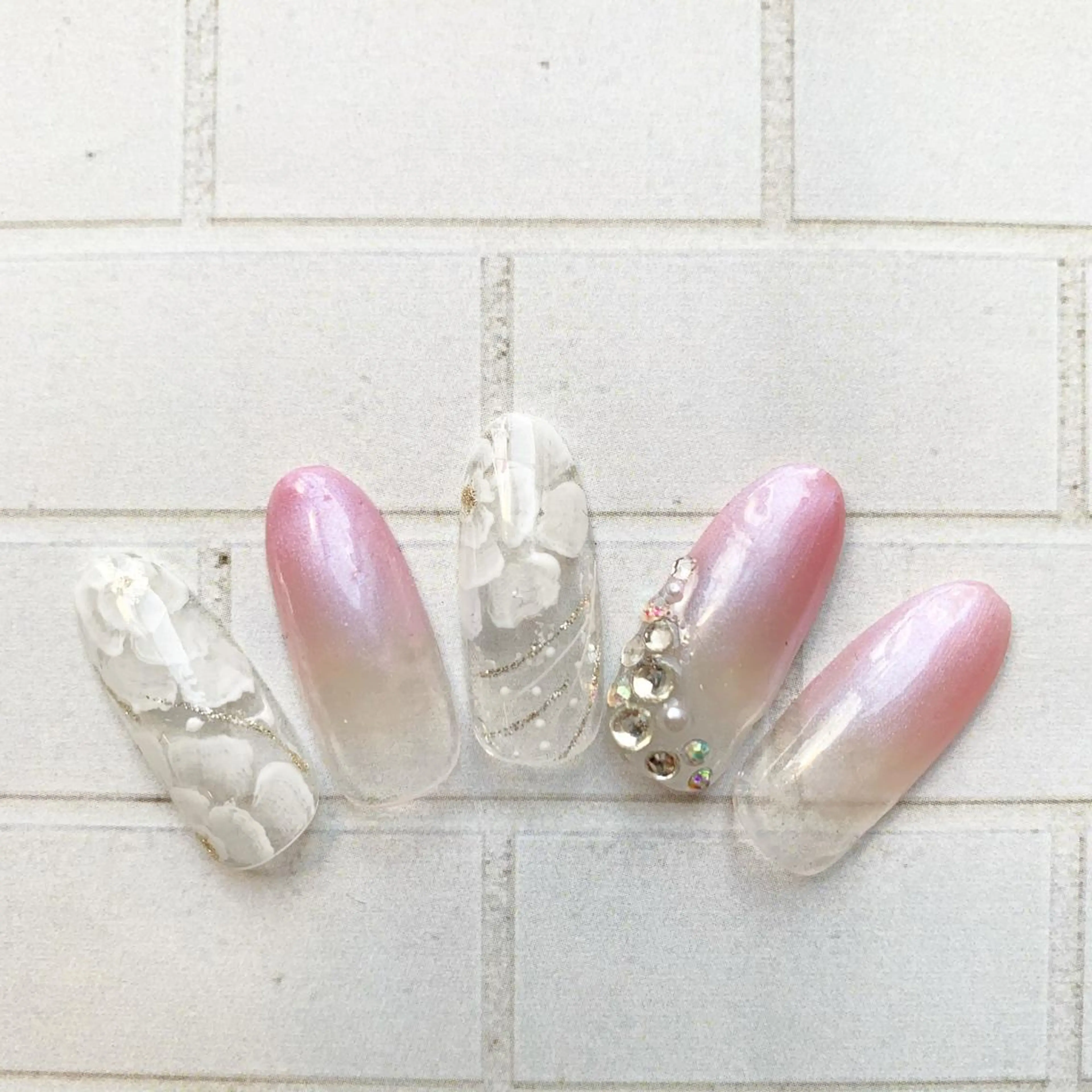 ネイル ブライダルネイル Adite nailのネイルデザイン