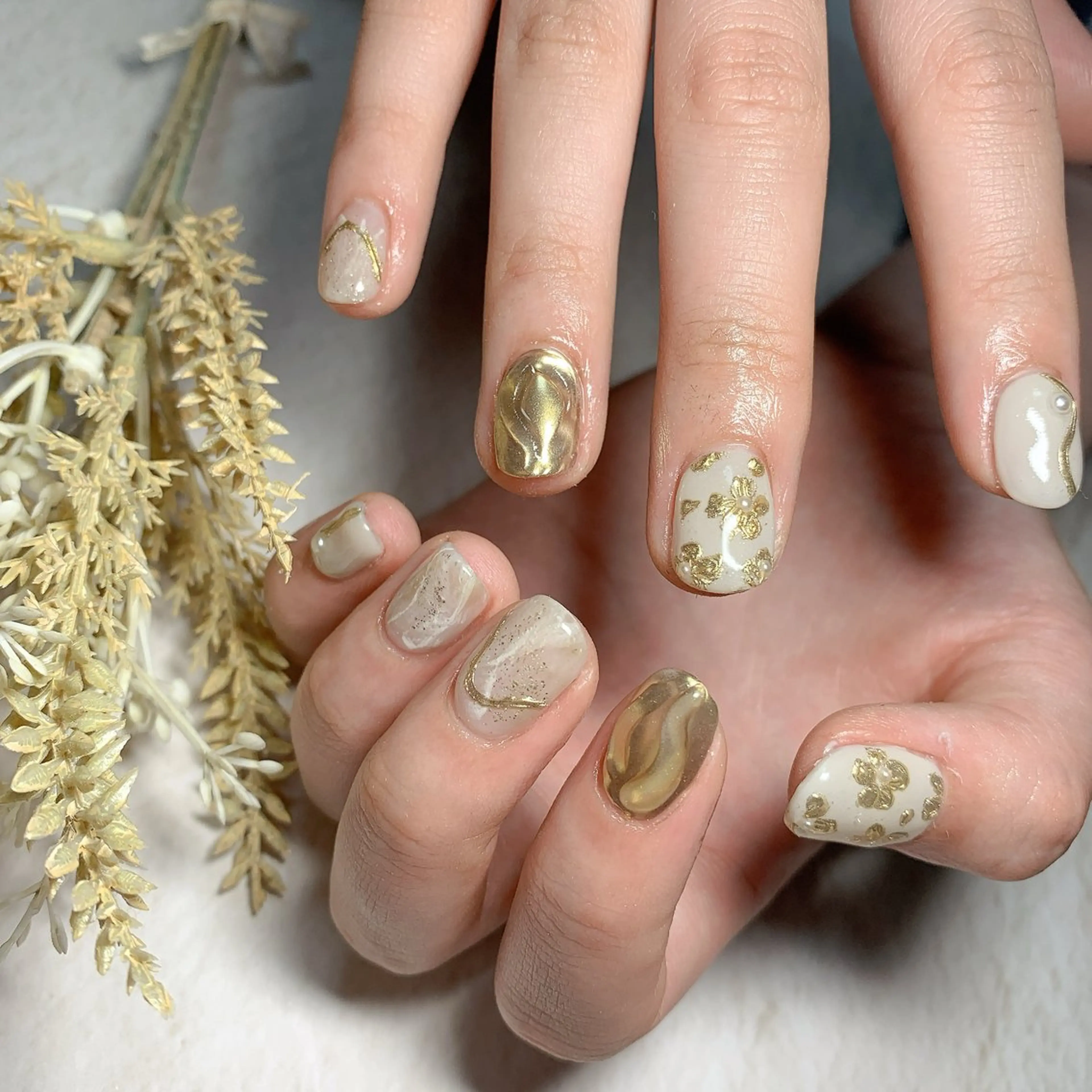 ネイル ハンドネイル nail salon M'U【エムユー】のネイルデザイン