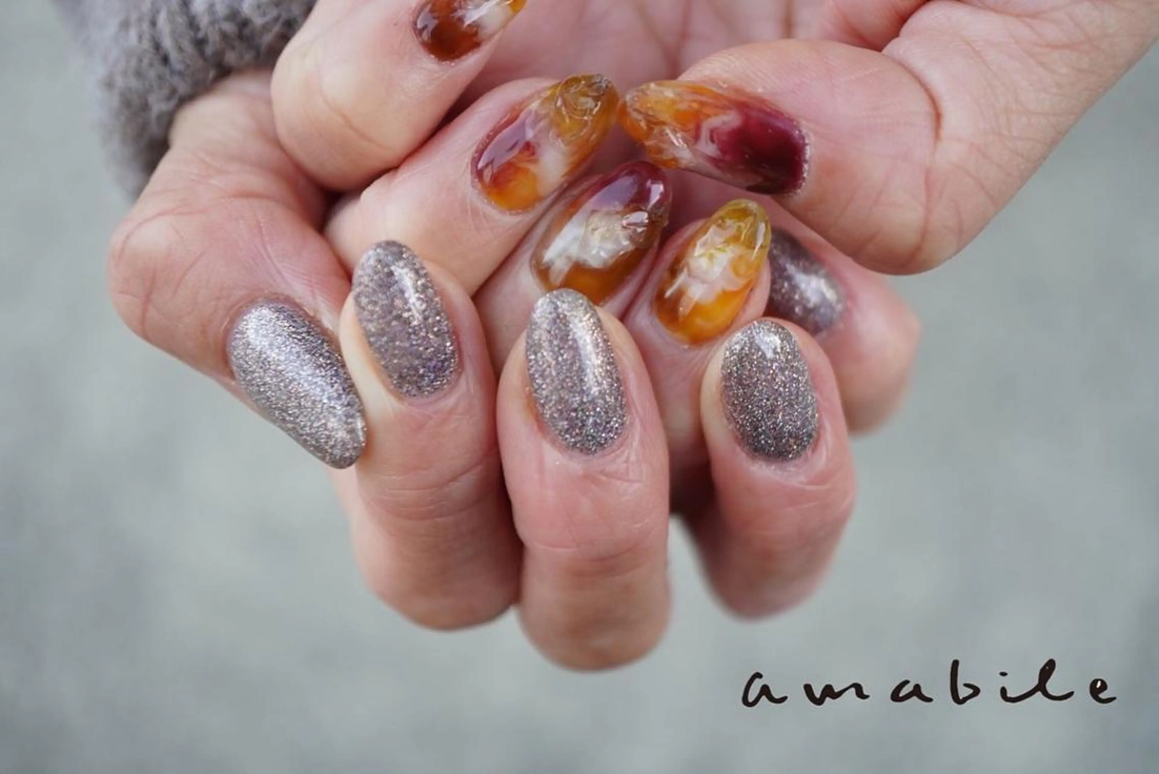 ネイル amabile nailのネイルデザイン