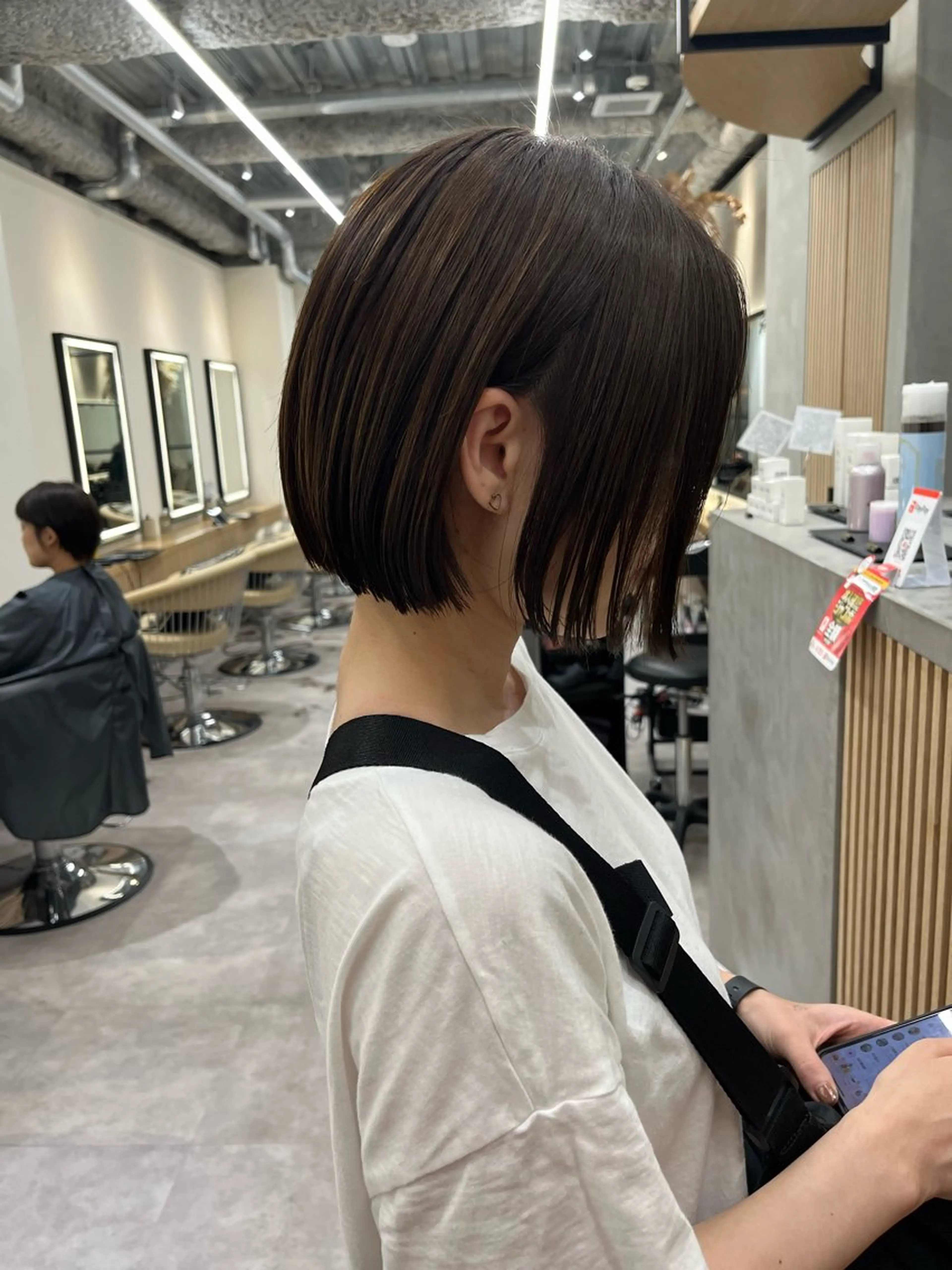 ショート カラー 浦和Lond 山本賢人のヘアスタイル