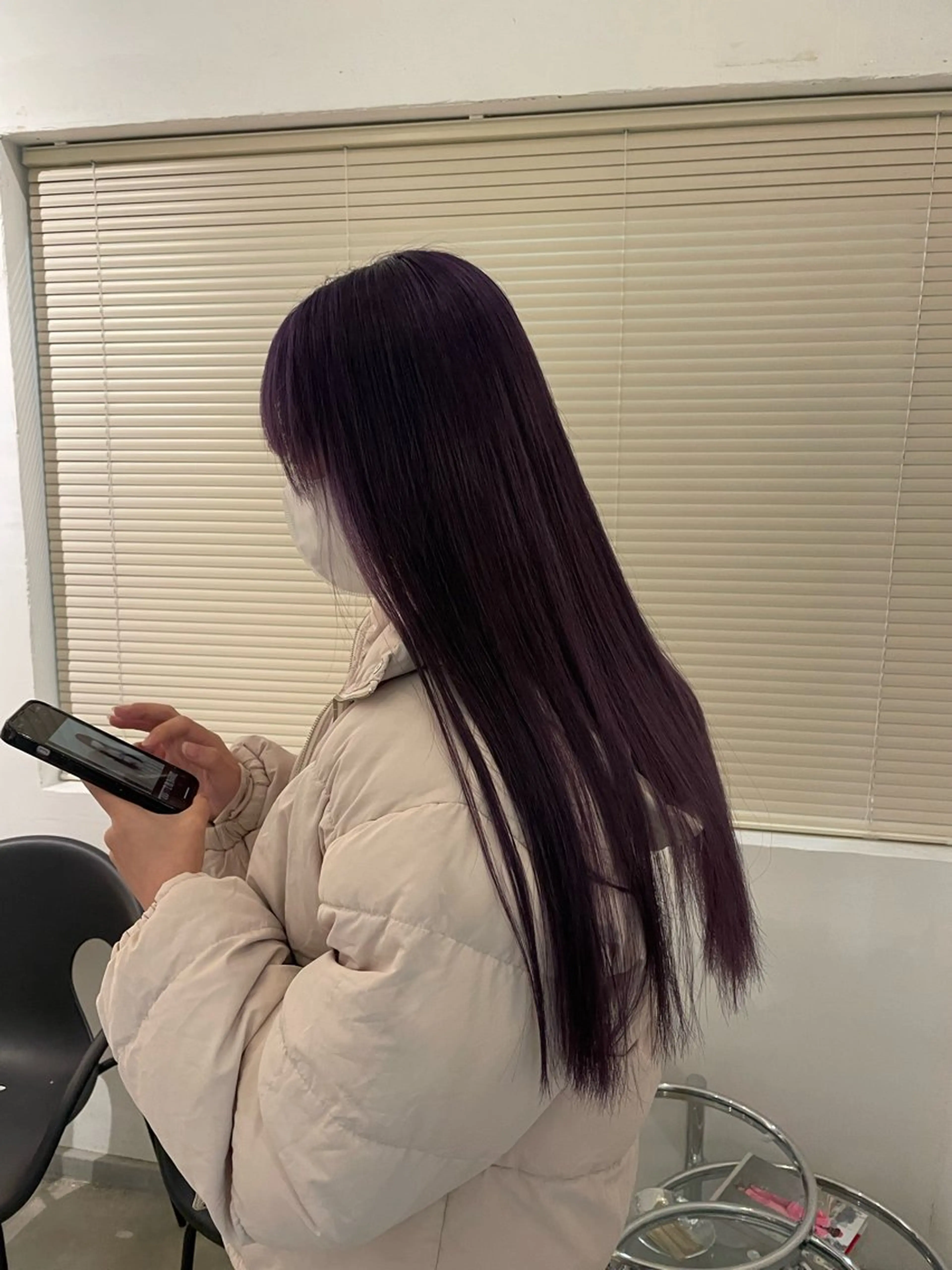 ロング カラー HITOMI 福岡パーマのヘアスタイル