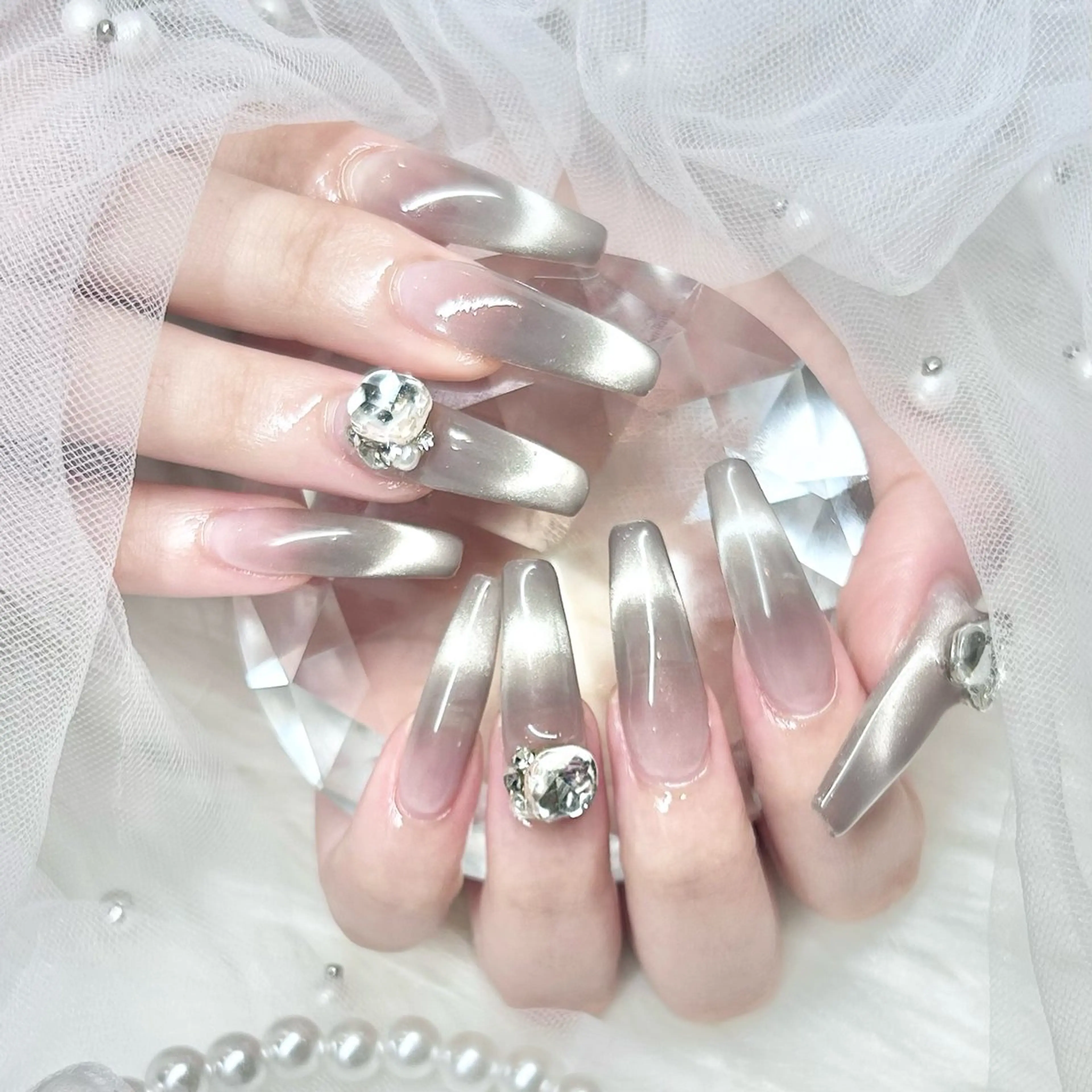 ネイル ハンドネイル Lumo所属・めろち ちゃんのネイルデザイン