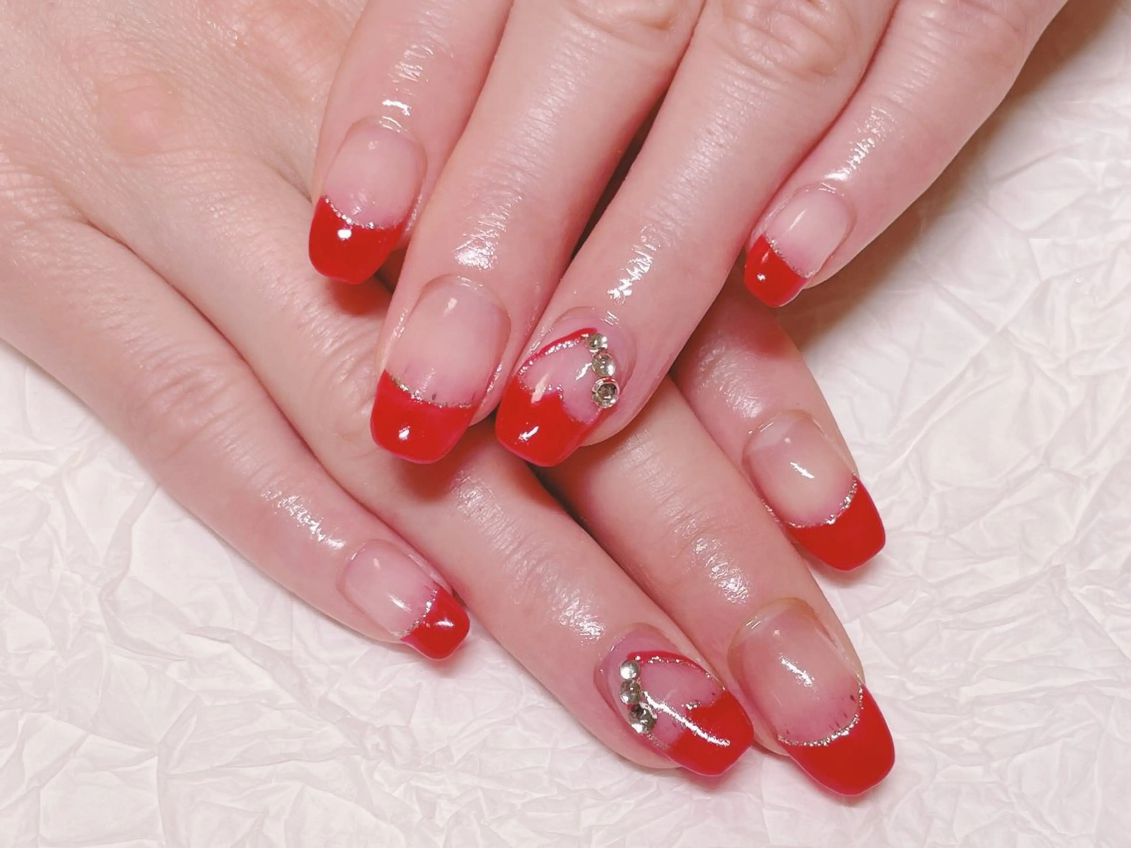 ネイル アートネイル ストーンネイル ハンドネイル ハンドケア ゆ か_Nails💫のネイルデザイン