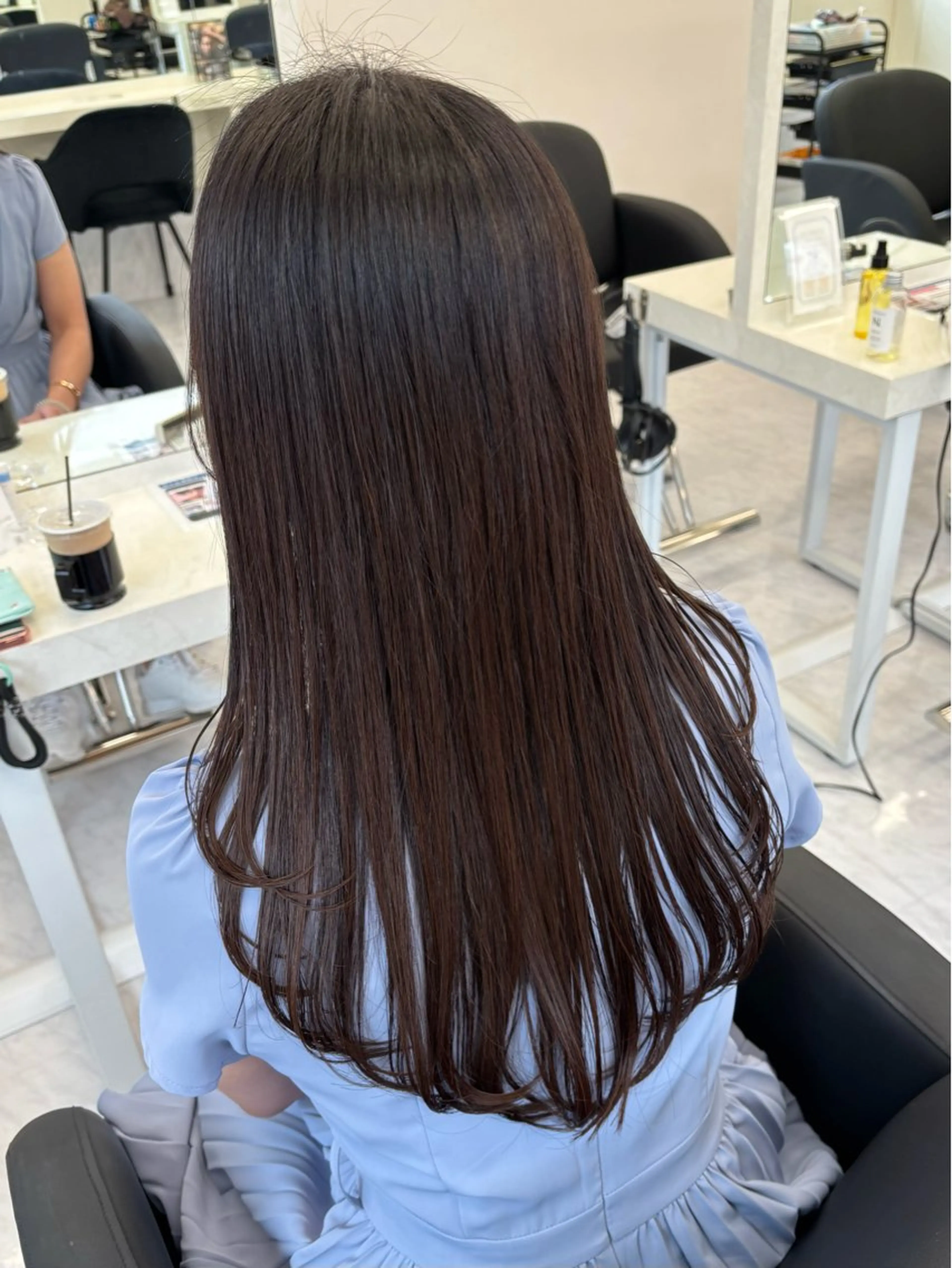 ロング カット ヘアカラー トリートメント 🎀レイヤー×透明感 カラー🎀Ayanoのヘアスタイル