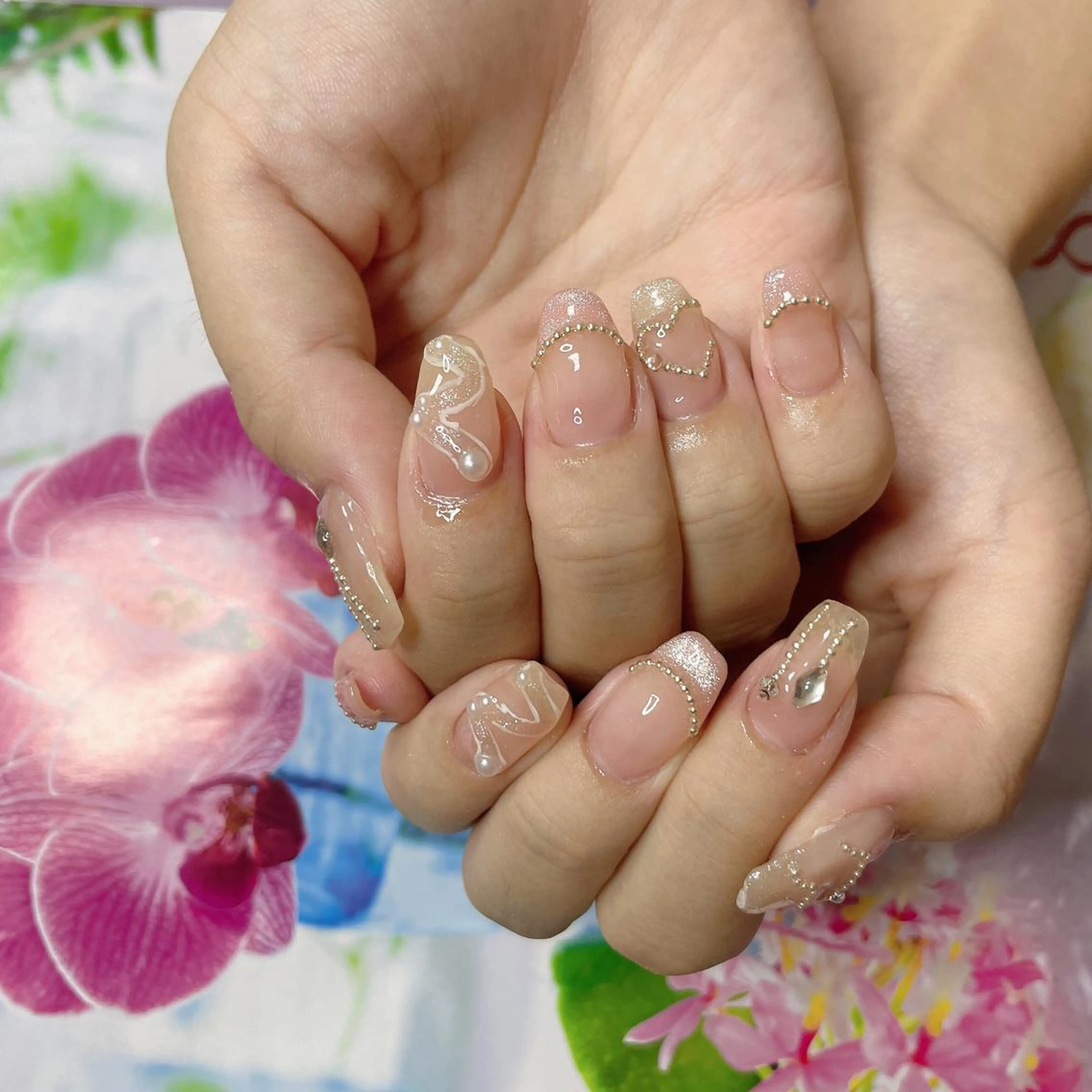 ネイル ハンドネイル ラッキー 玲奈のネイルデザイン