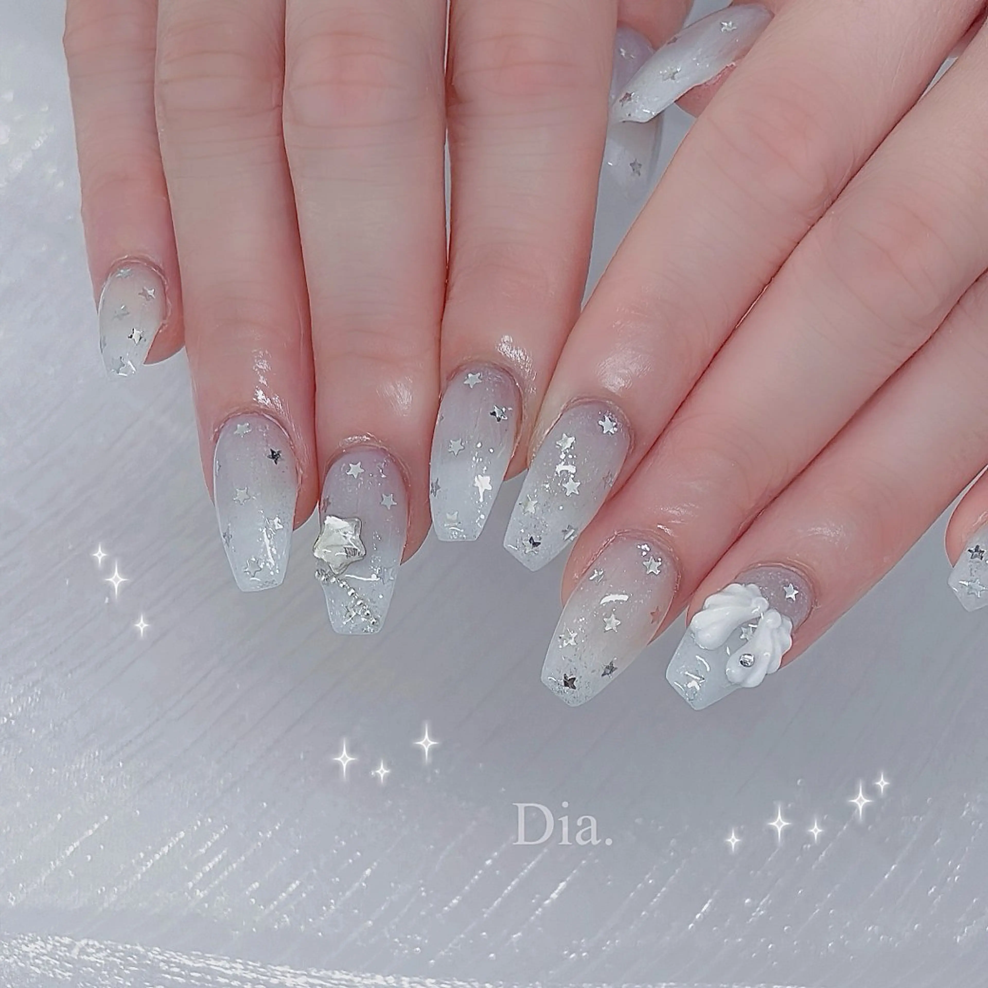 ネイル ハンドネイル nail salon Dia.所属・minori 💎Dia.のネイルデザイン