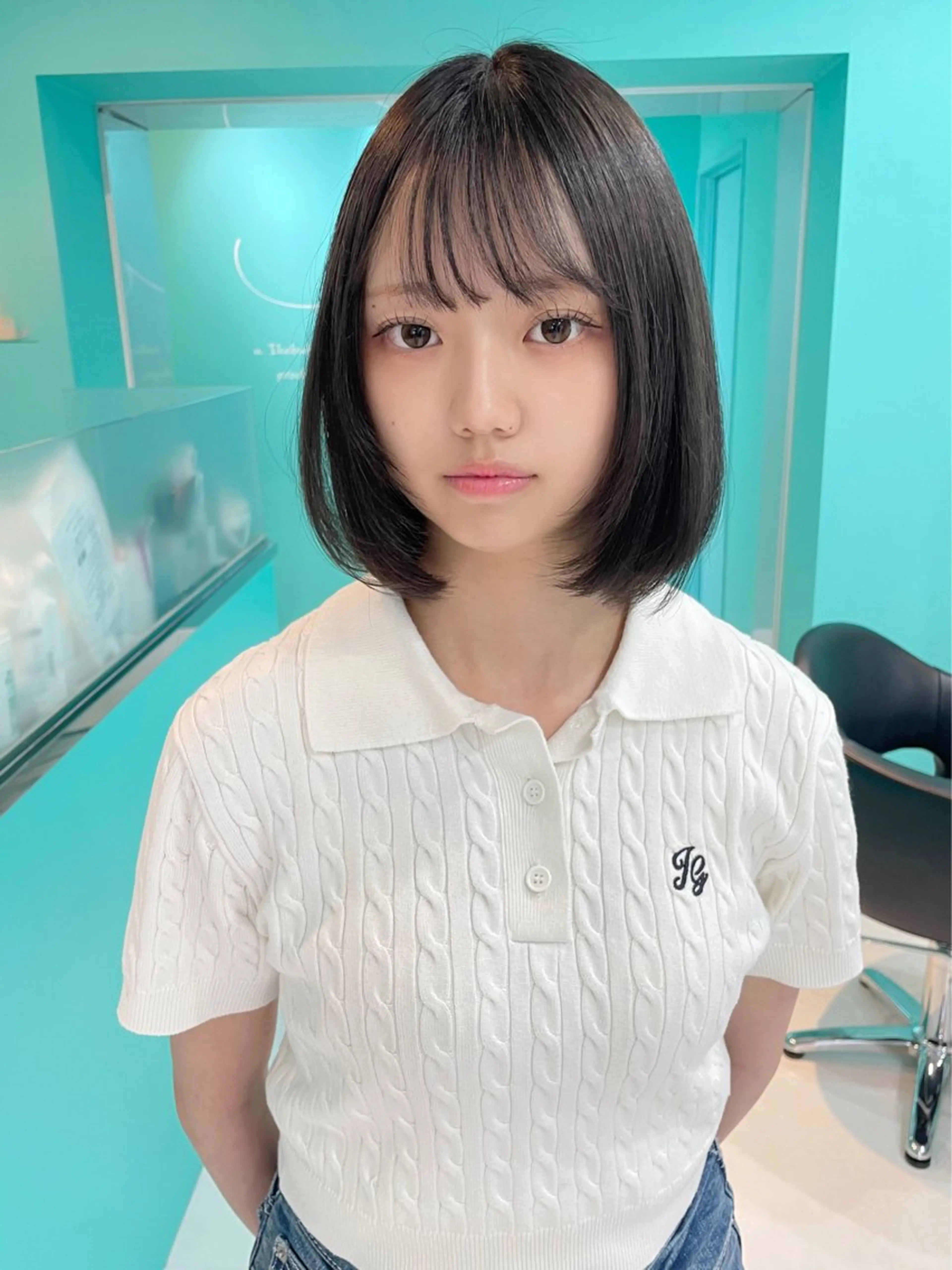 ショート カラー カット ヘアカラー トリートメント 🫧ショート/ボブ 池袋西口・泡渕✂️のヘアスタイル