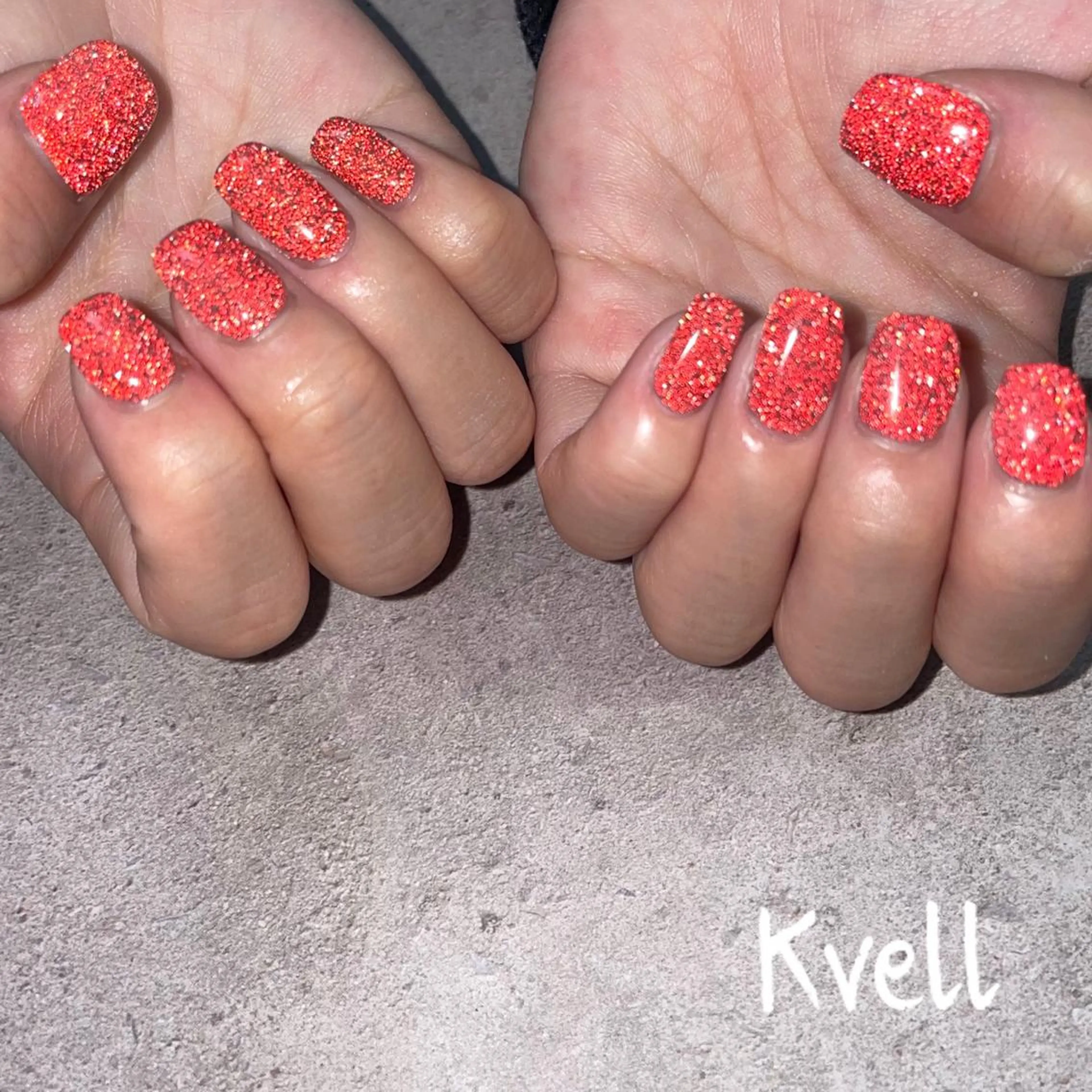 ネイル フラッシュネイル ハンドネイル nail salon  Kvell所属・nailsalon Kvellのネイルデザイン