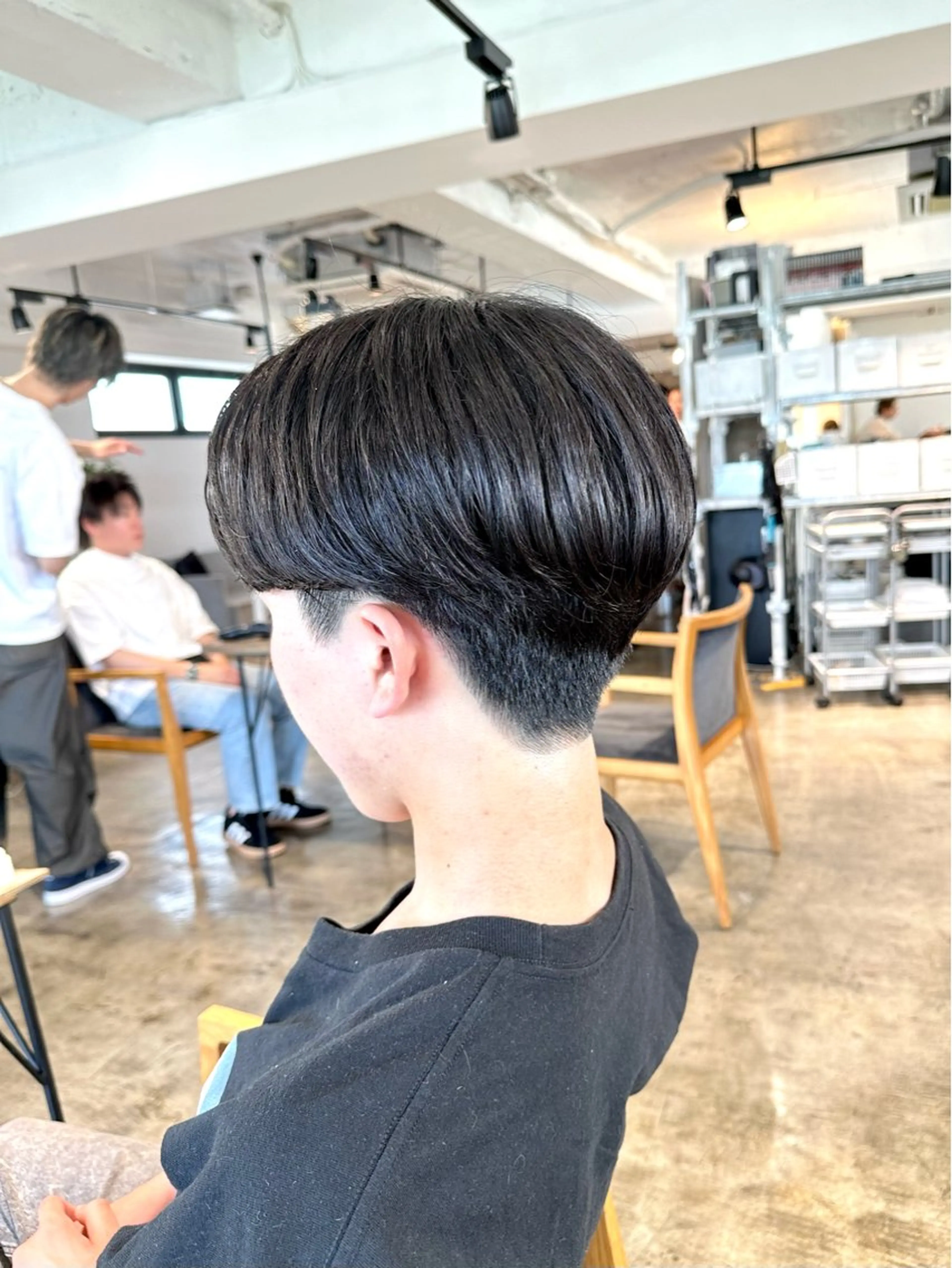 パーマ メンズ センターパート カルマパーマ メンズパーマ カット パーマ トリートメント 骨格補正施術/メンズ 専門美容師/YUYAのヘアスタイル