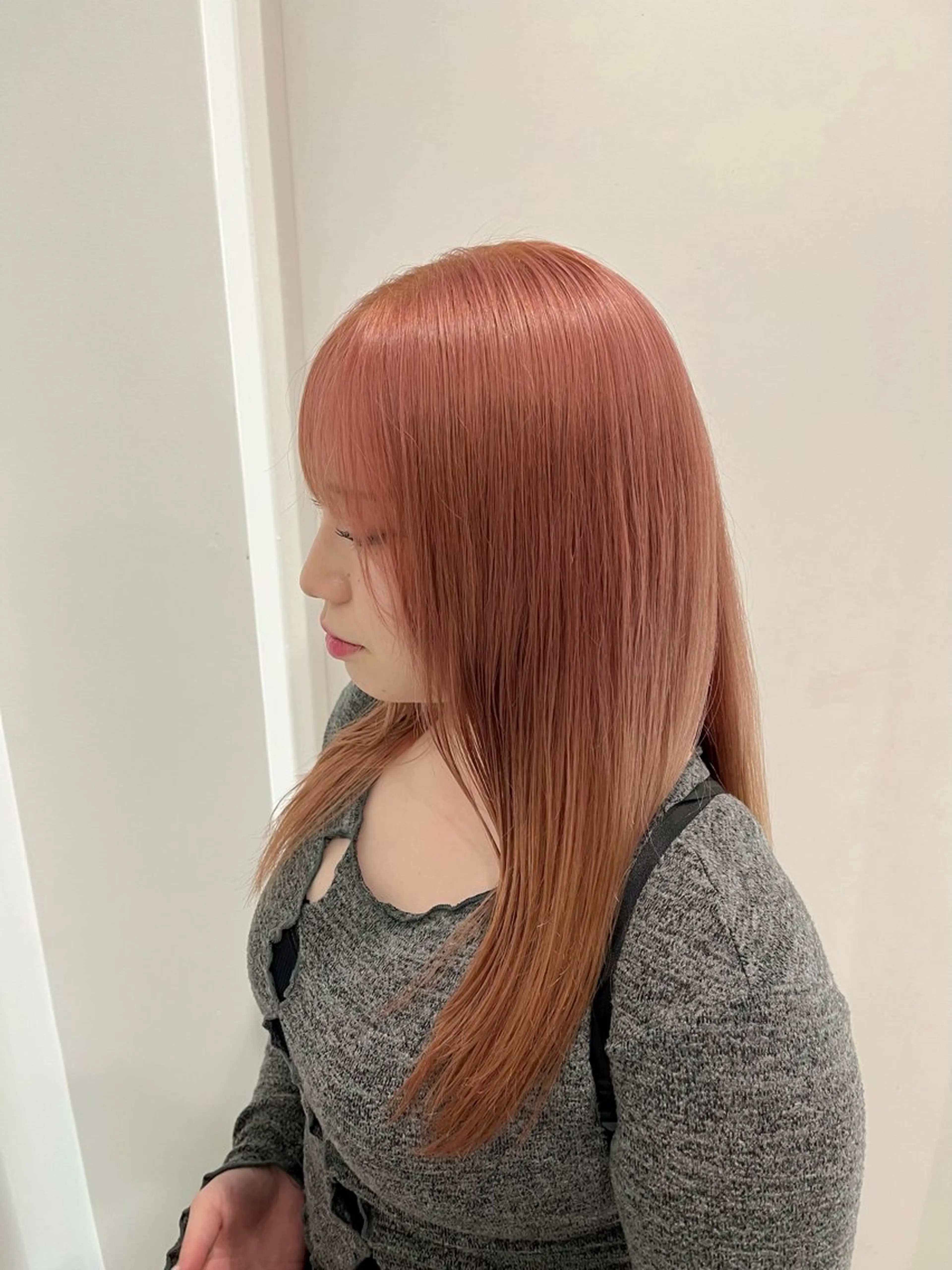 ロング カラー 縮毛矯正/ハイトーン /パーマ/前原汐🎐のヘアスタイル