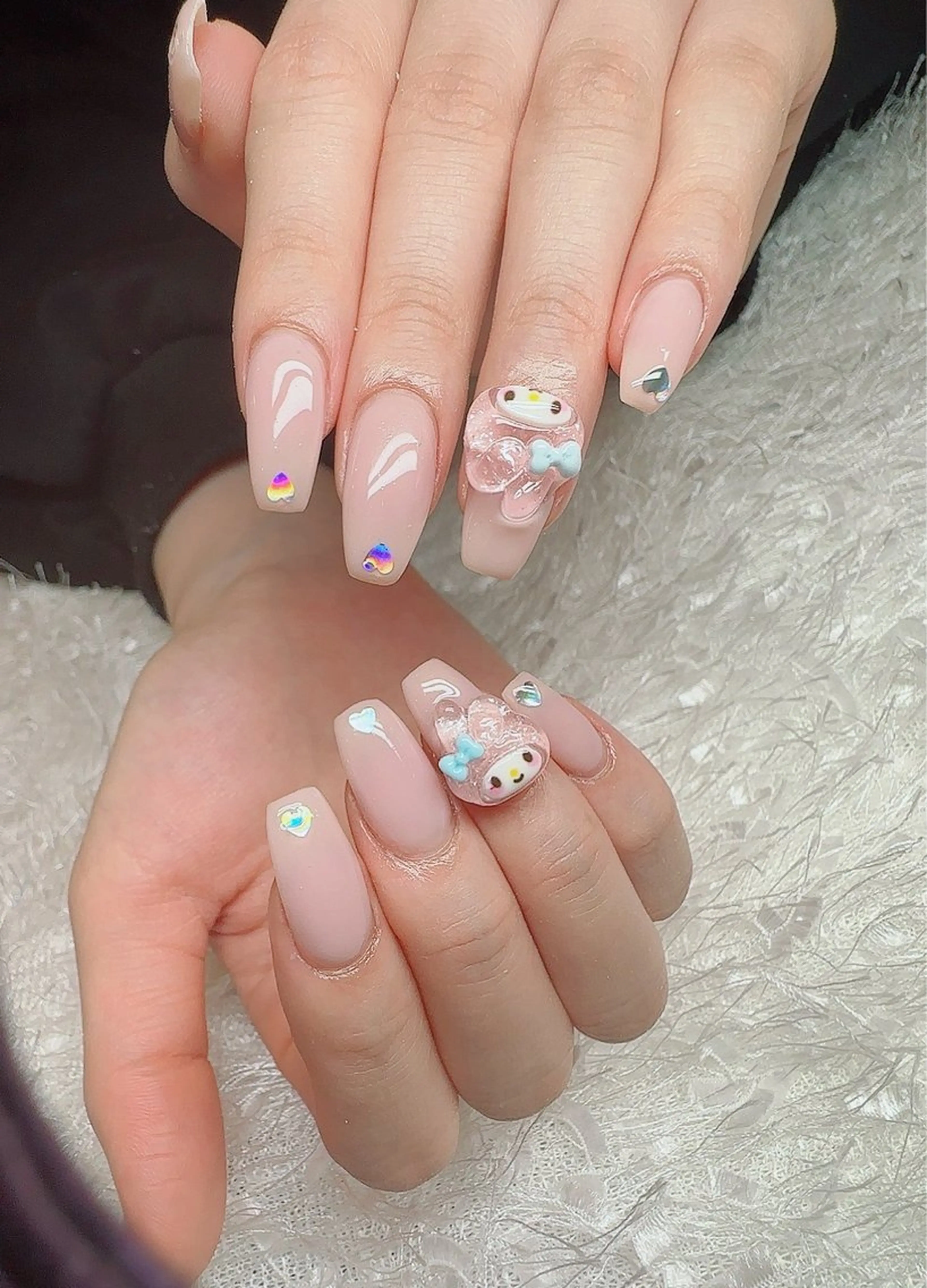 ネイル 持ち込み Le'a シズカのネイルデザイン