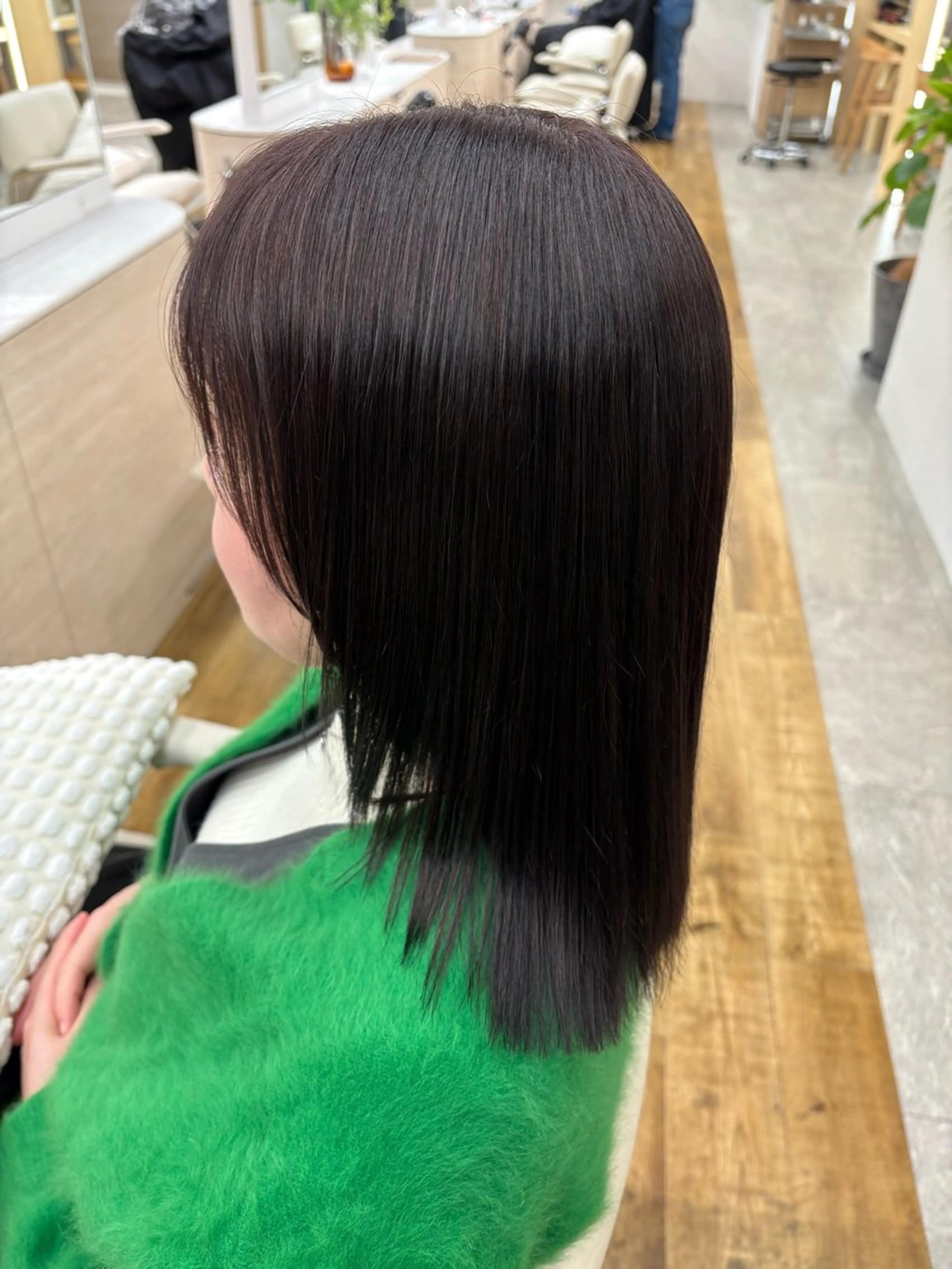 ミディアム カラー パーマ Toiro 横浜所属・🎀レイヤー/パーマ カラー/ai🎀のヘアスタイル