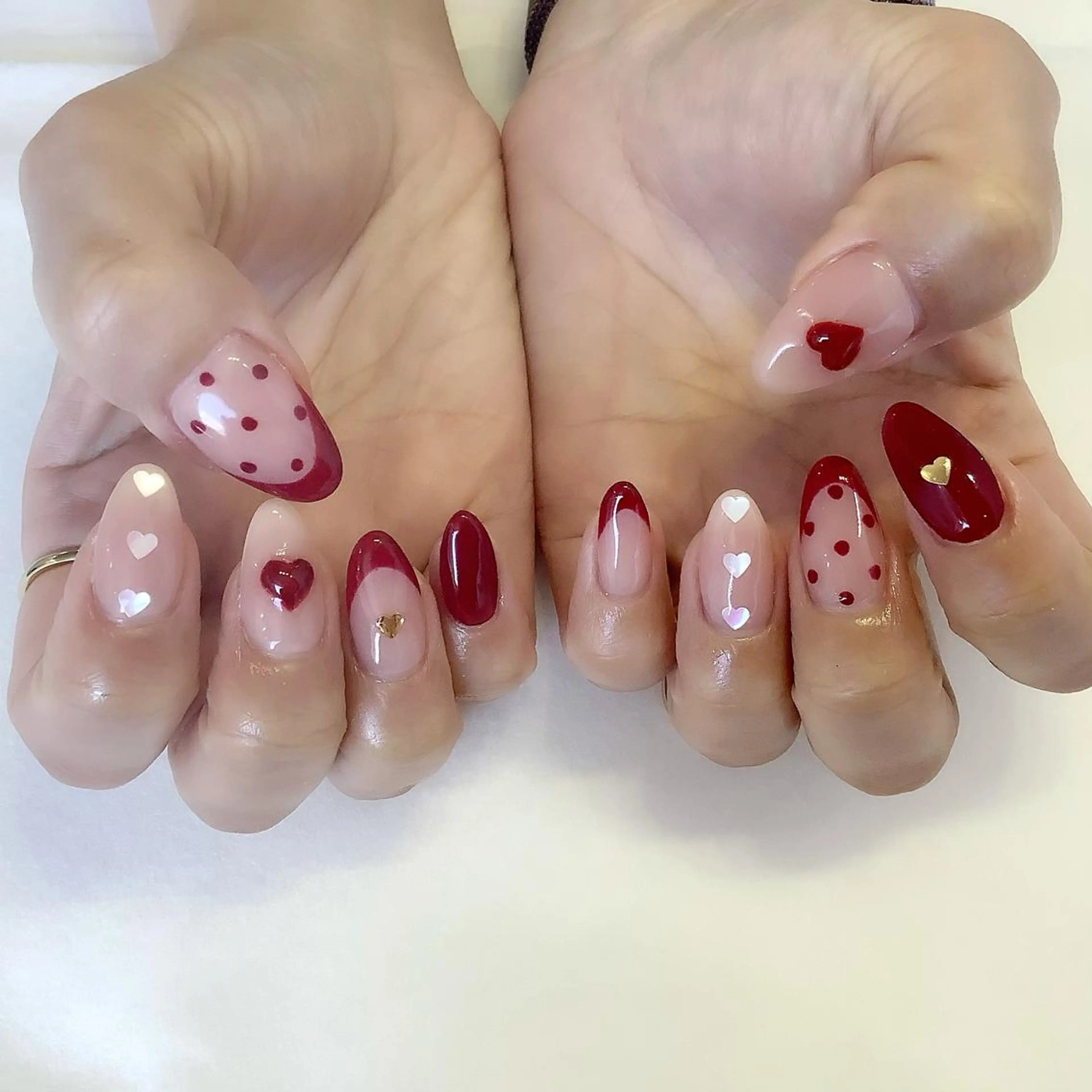 ネイル ハンドネイル 💎🐰 saki. m 🐰💎のネイルデザイン