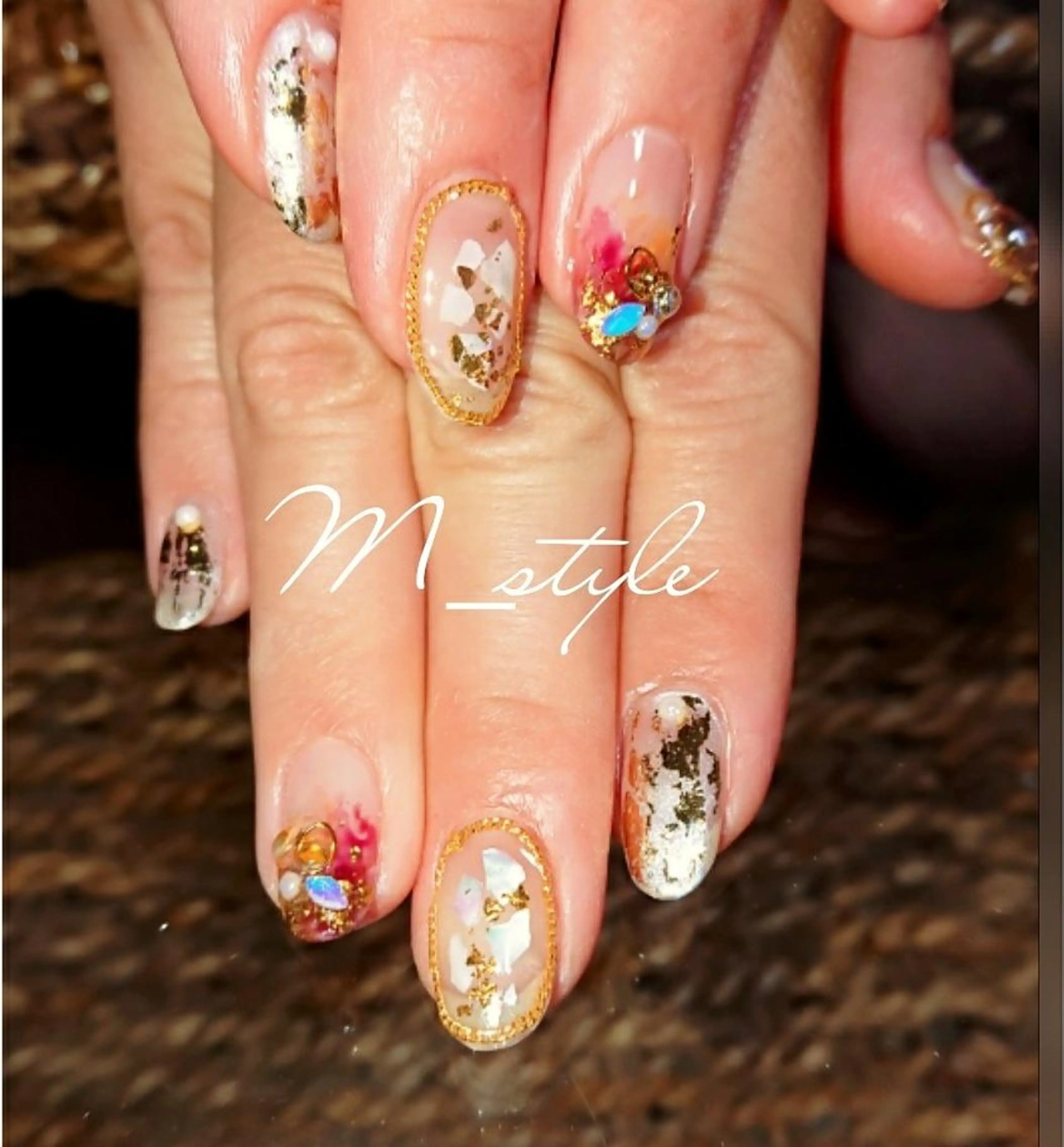 ネイル 下妻市ﾈｲﾙｻﾛﾝ M_styleのネイルデザイン