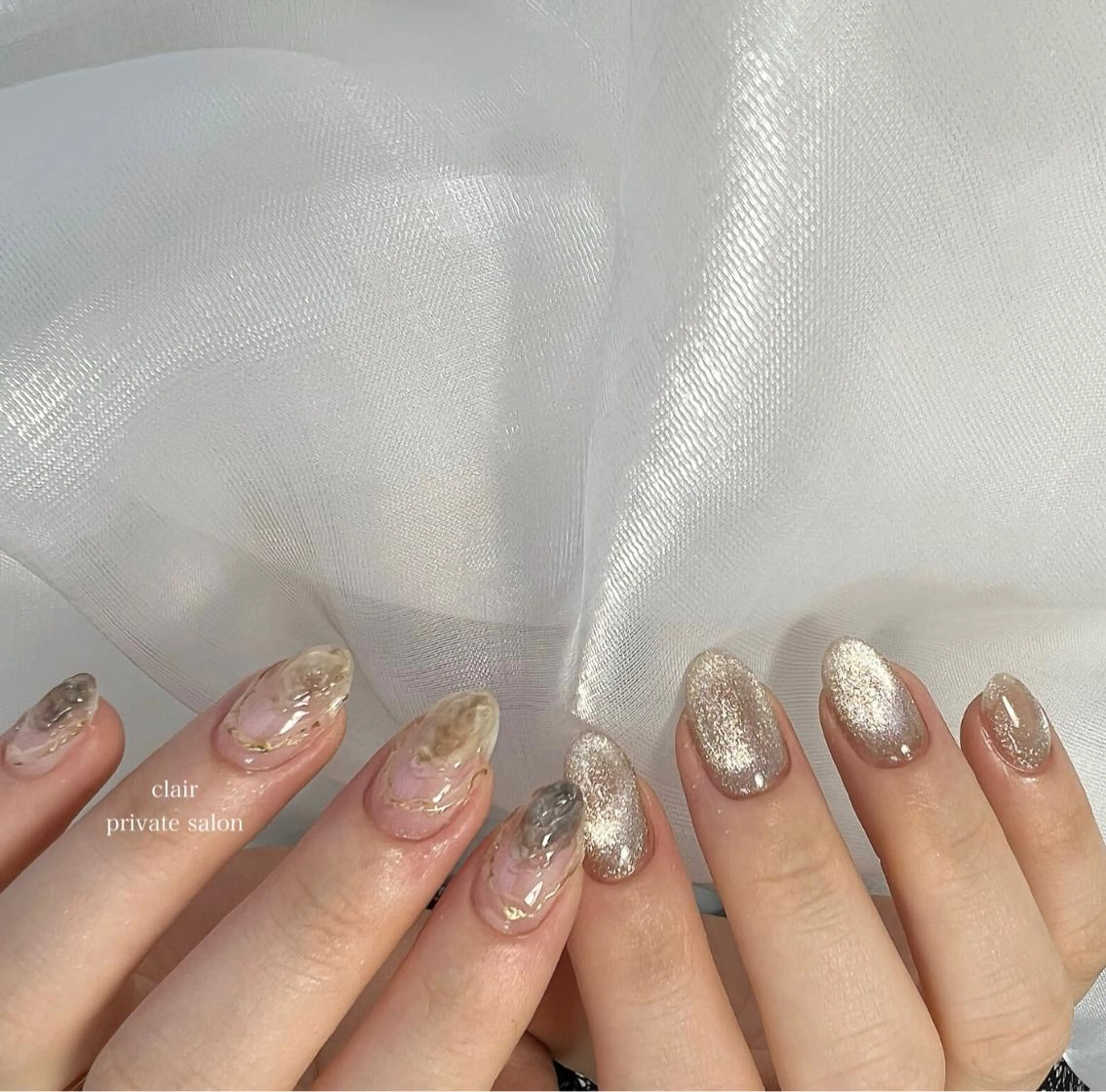 ネイル ハンドネイル ハンドケア nail salon una.のネイルデザイン