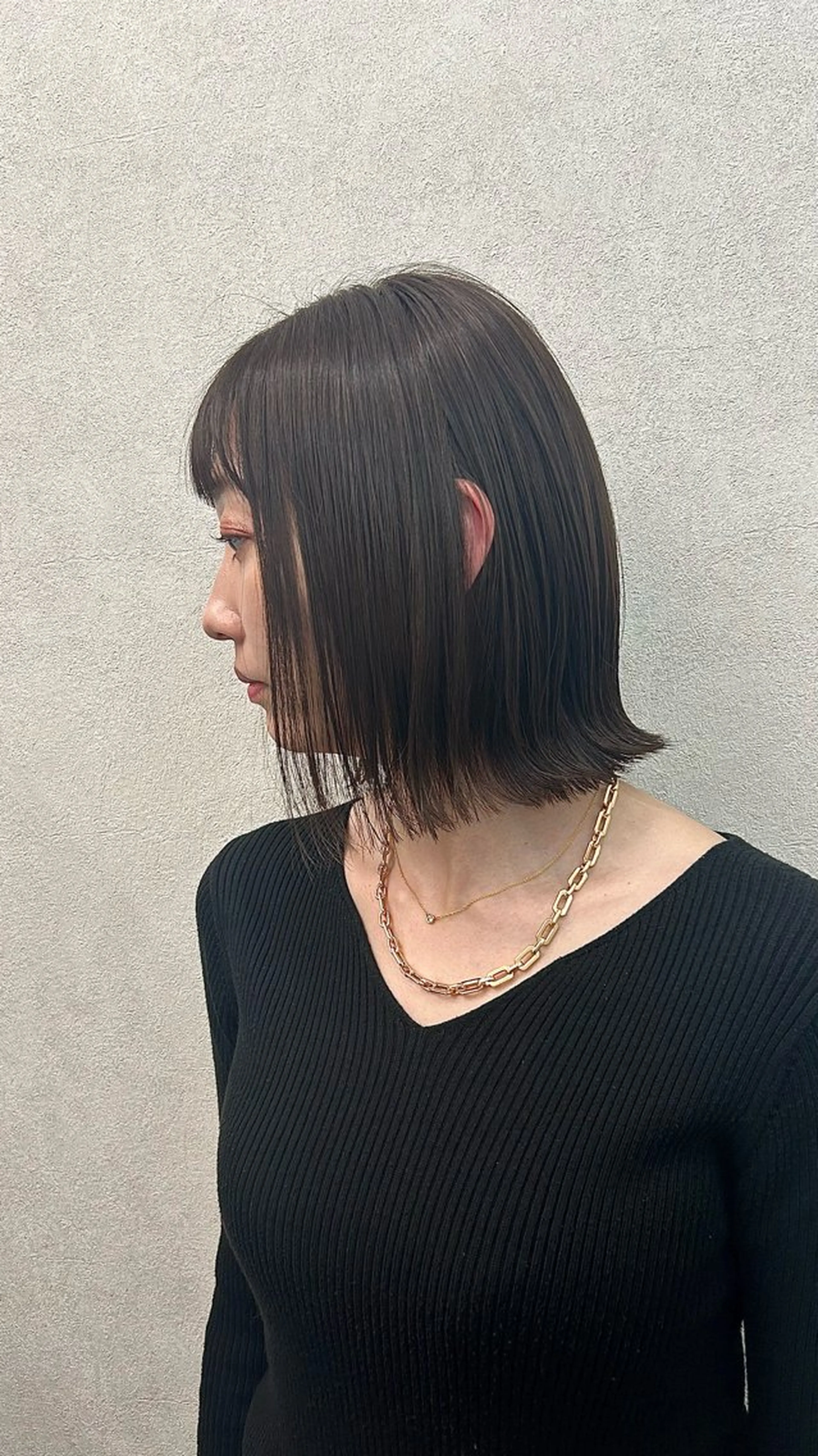 ミディアム カラー sita stylist　あみのヘアスタイル