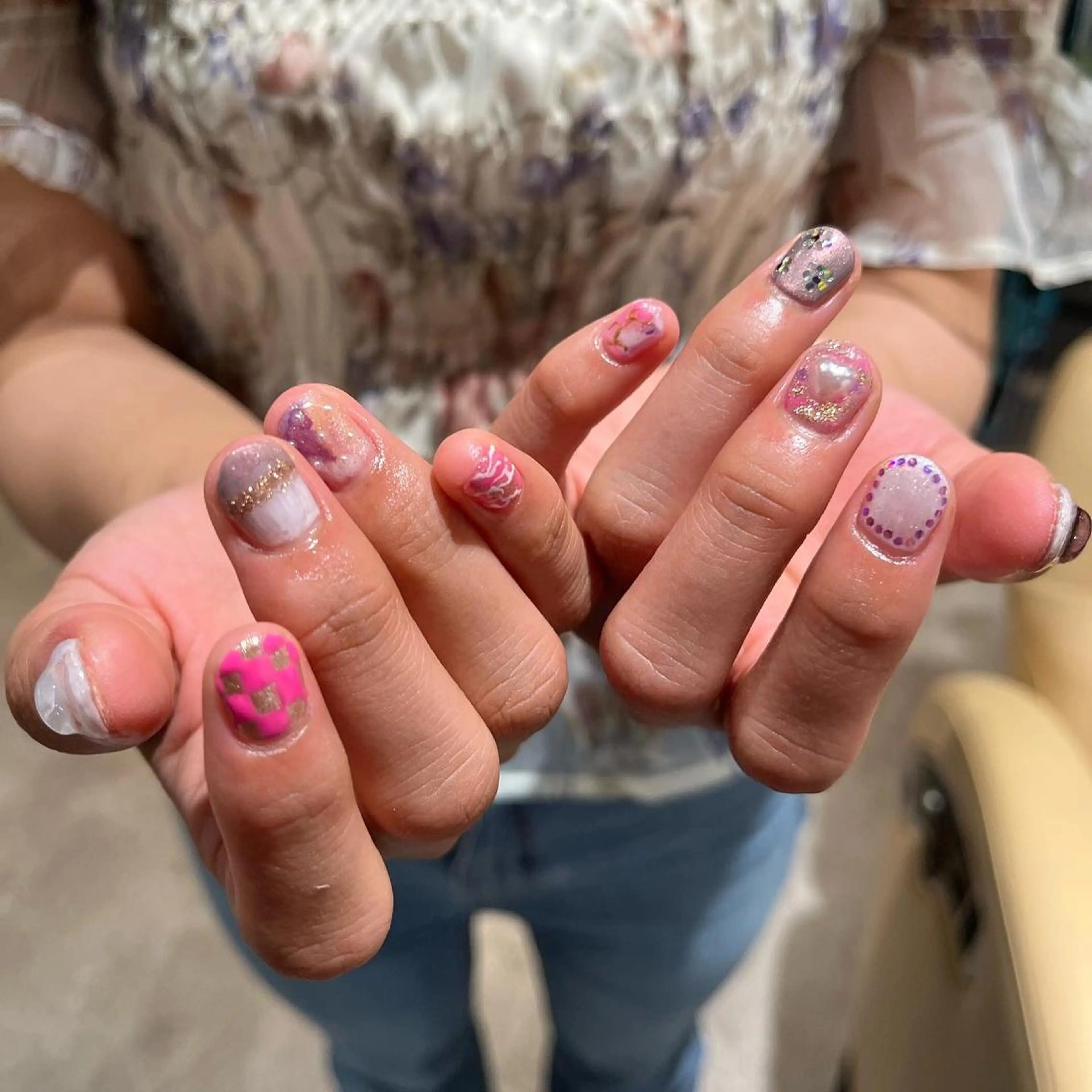 ネイル ZEST kalon RINAのヘアスタイル