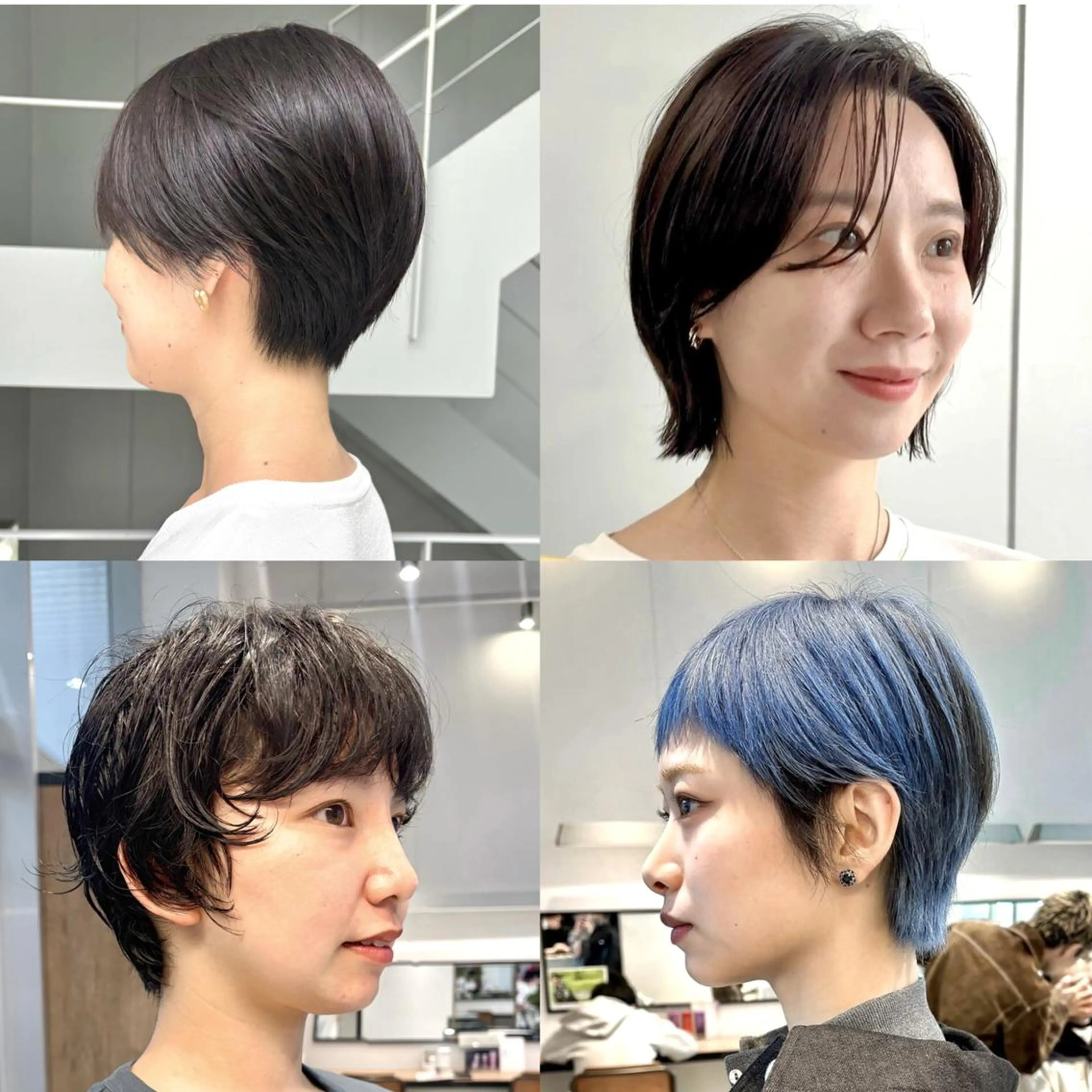 ショート パーマ カラー ショートボブ ボブ ショートヘア Ayaka ／ショート／パーマのヘアスタイル
