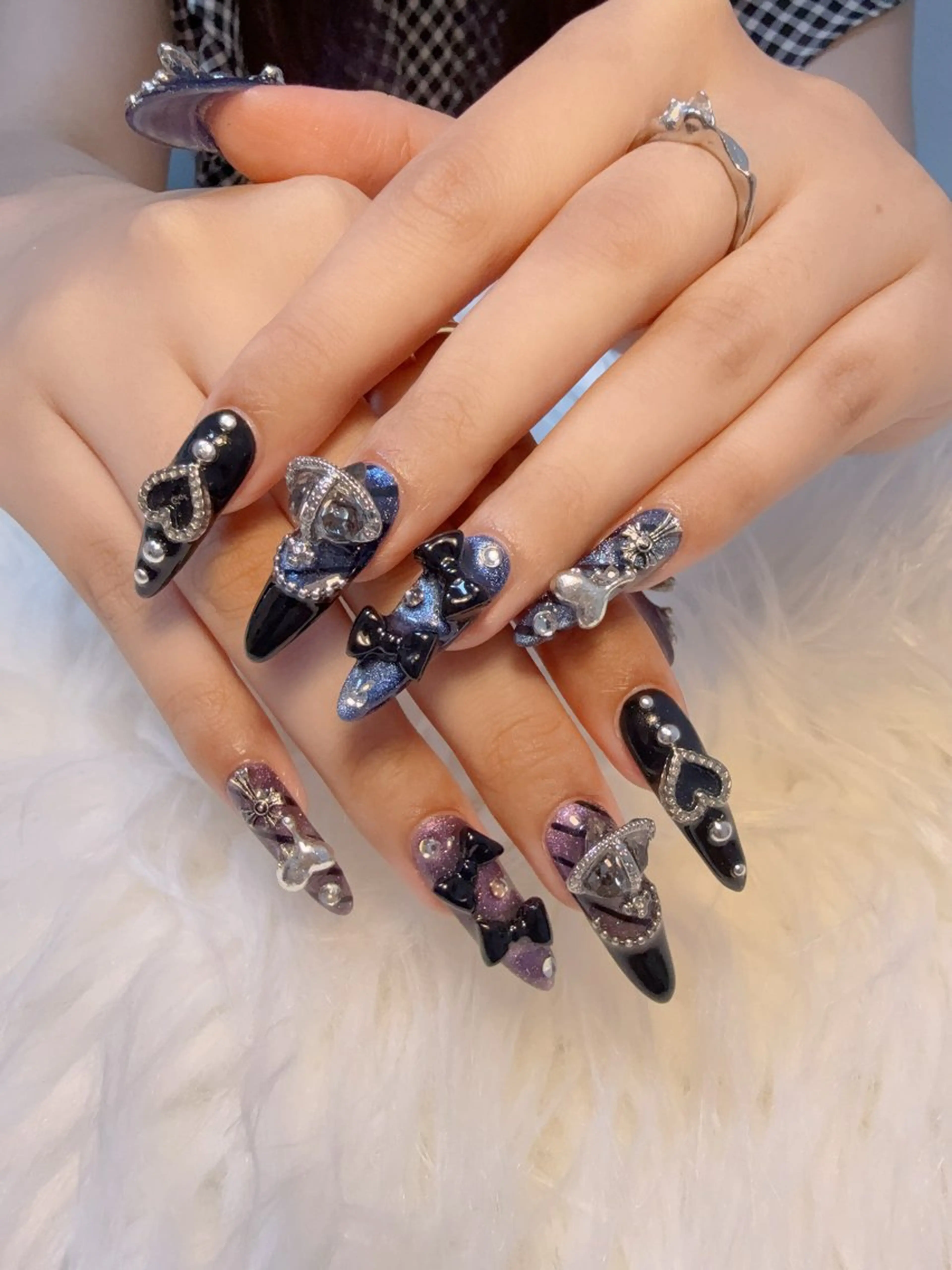 チップ長さ出し持ち込みデザインの写真