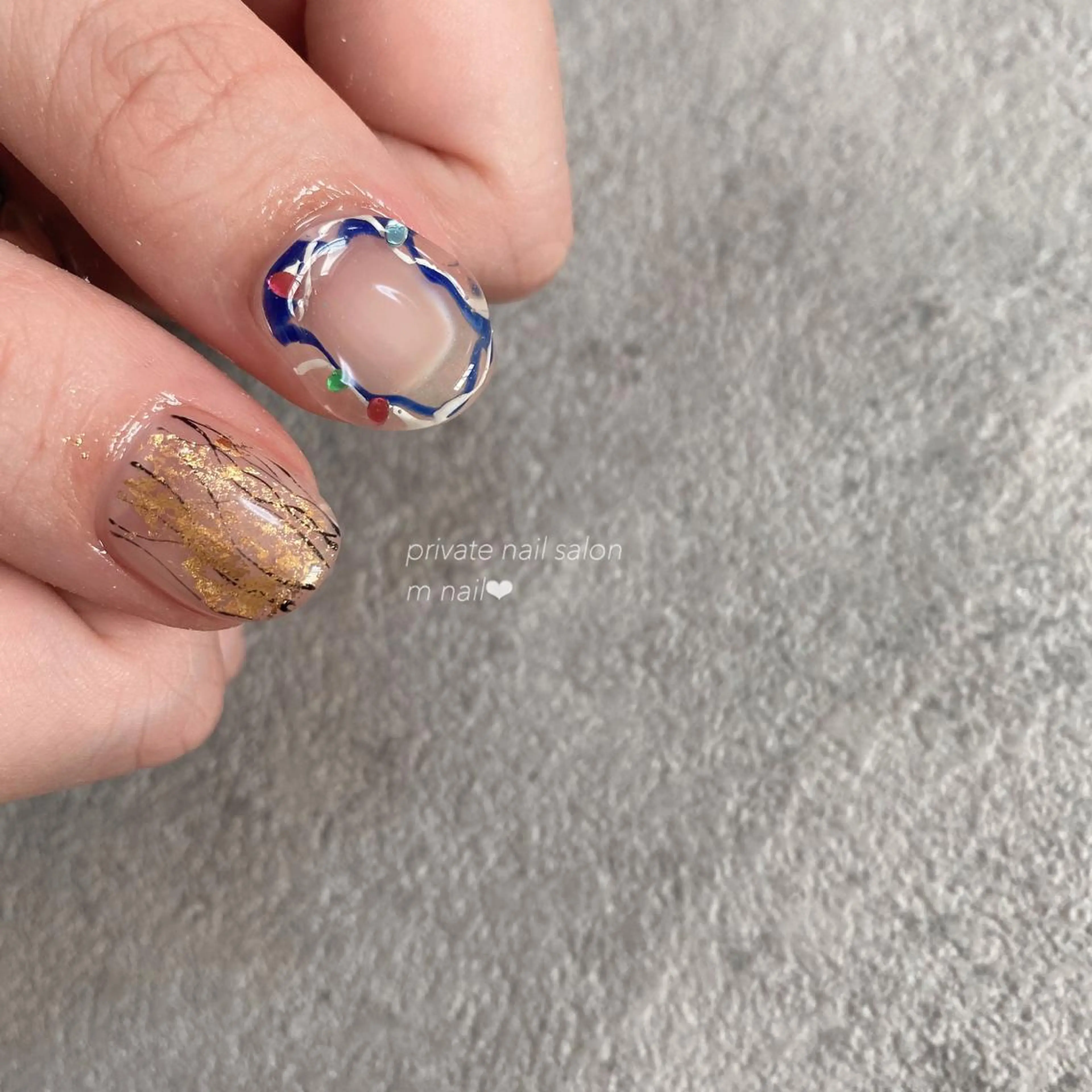 ネイル ハンドネイル 小河原 舞のネイルデザイン