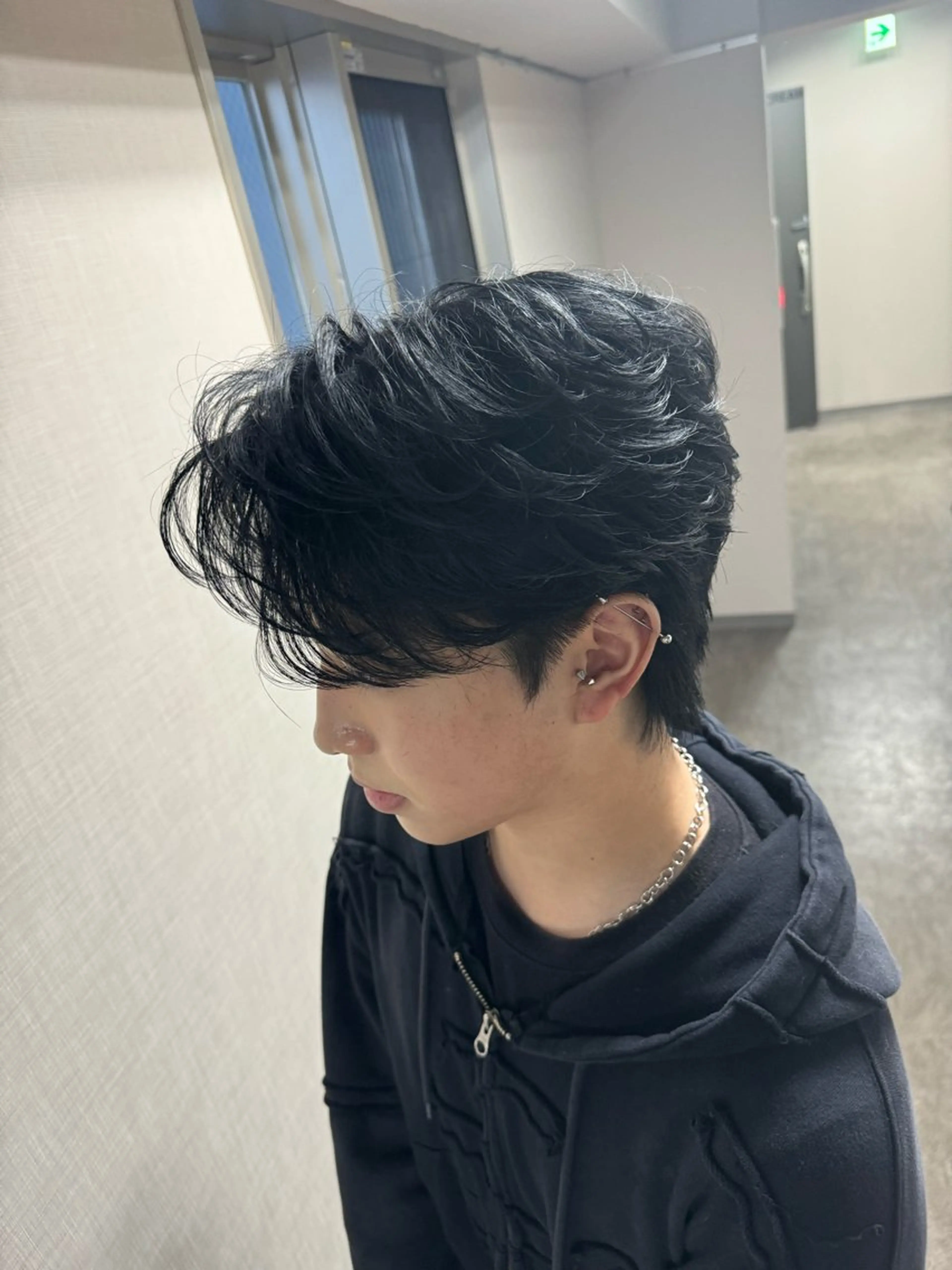 メンズ メンズウルフカット ウルフカット 沼野 奈美/CREAMのヘアスタイル