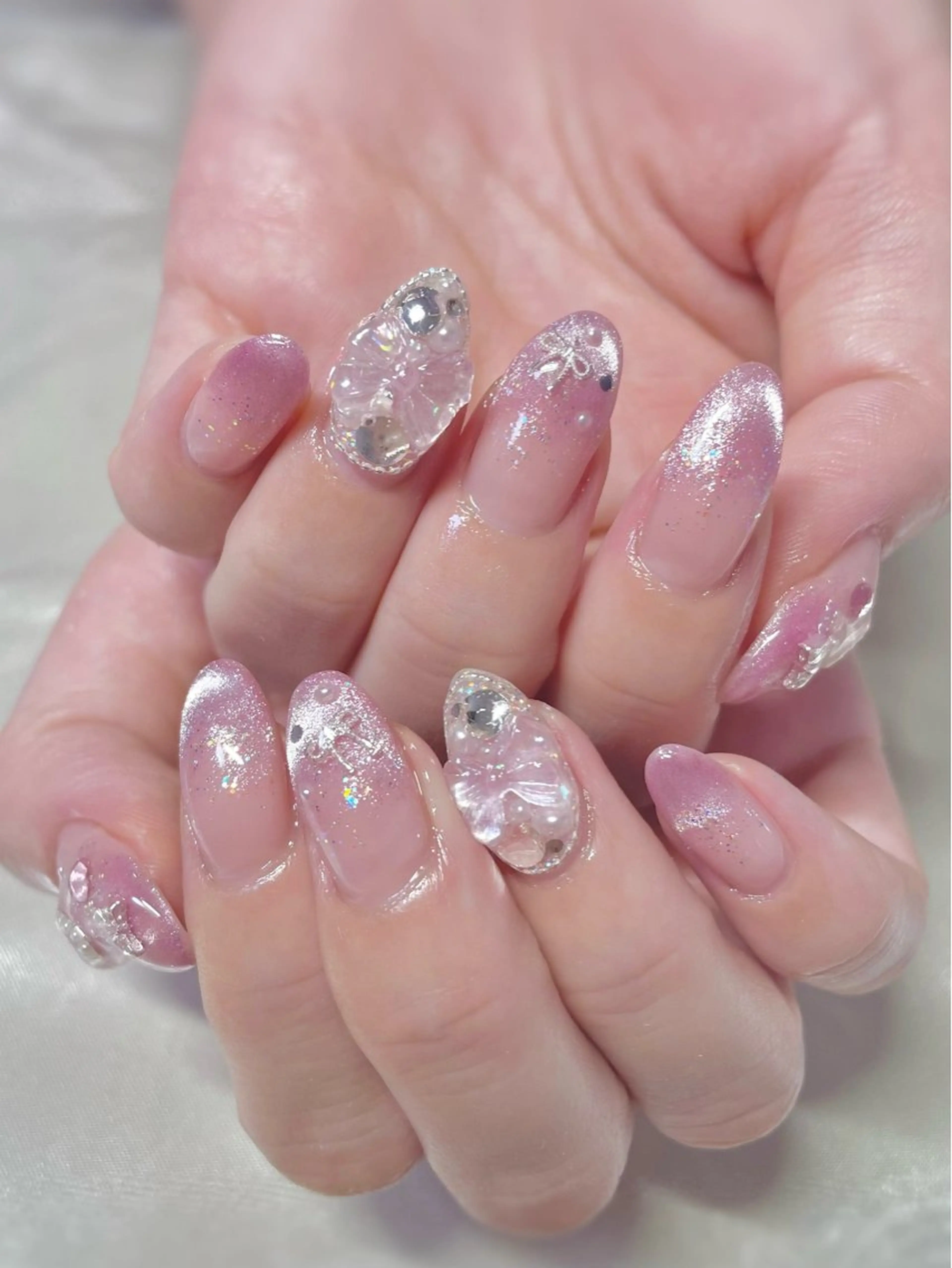 ネイル 長さ出し ハンドネイル RUMI nailのネイルデザイン