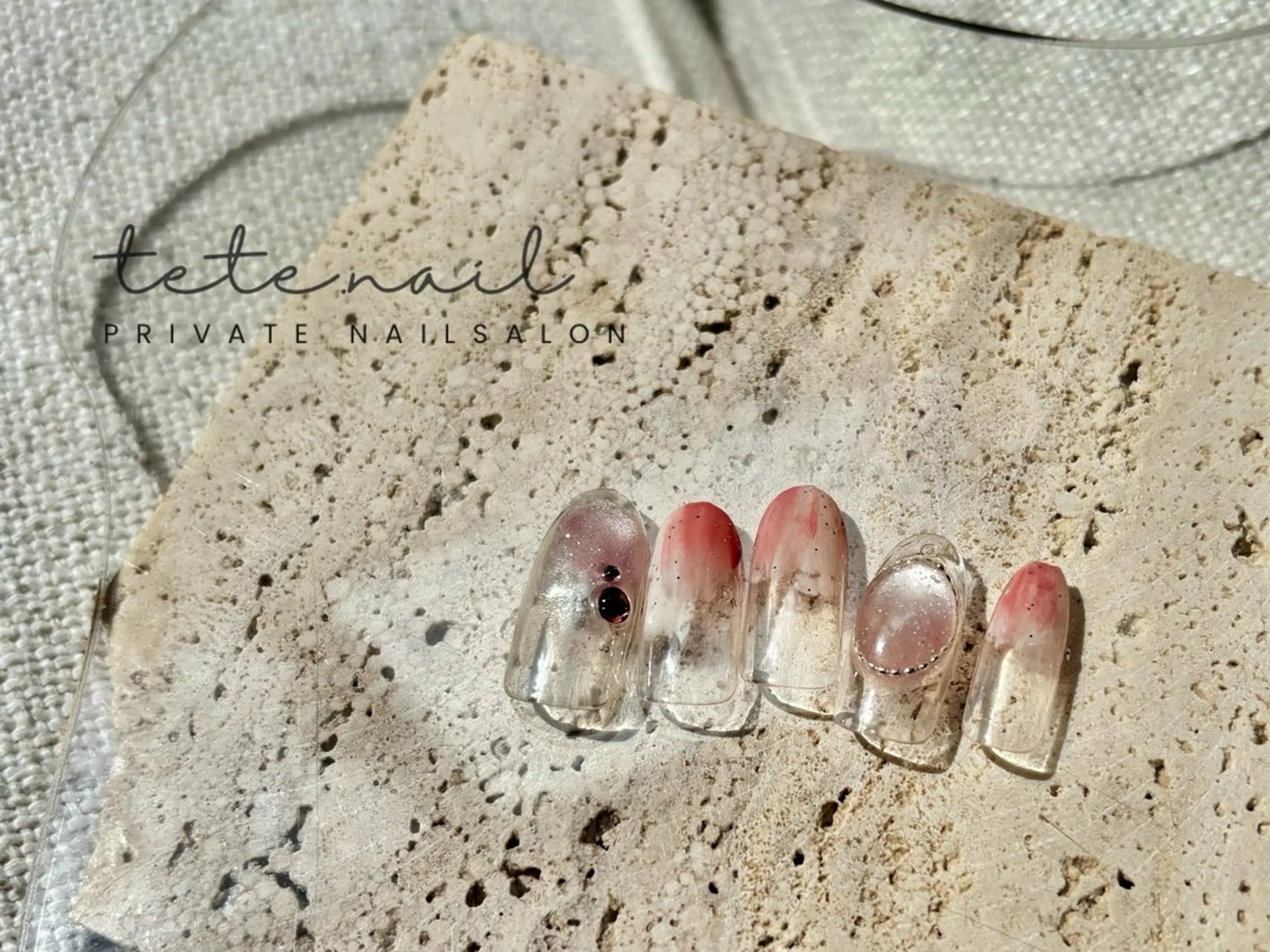 ネイル ハンドネイル tete. nailのネイルデザイン