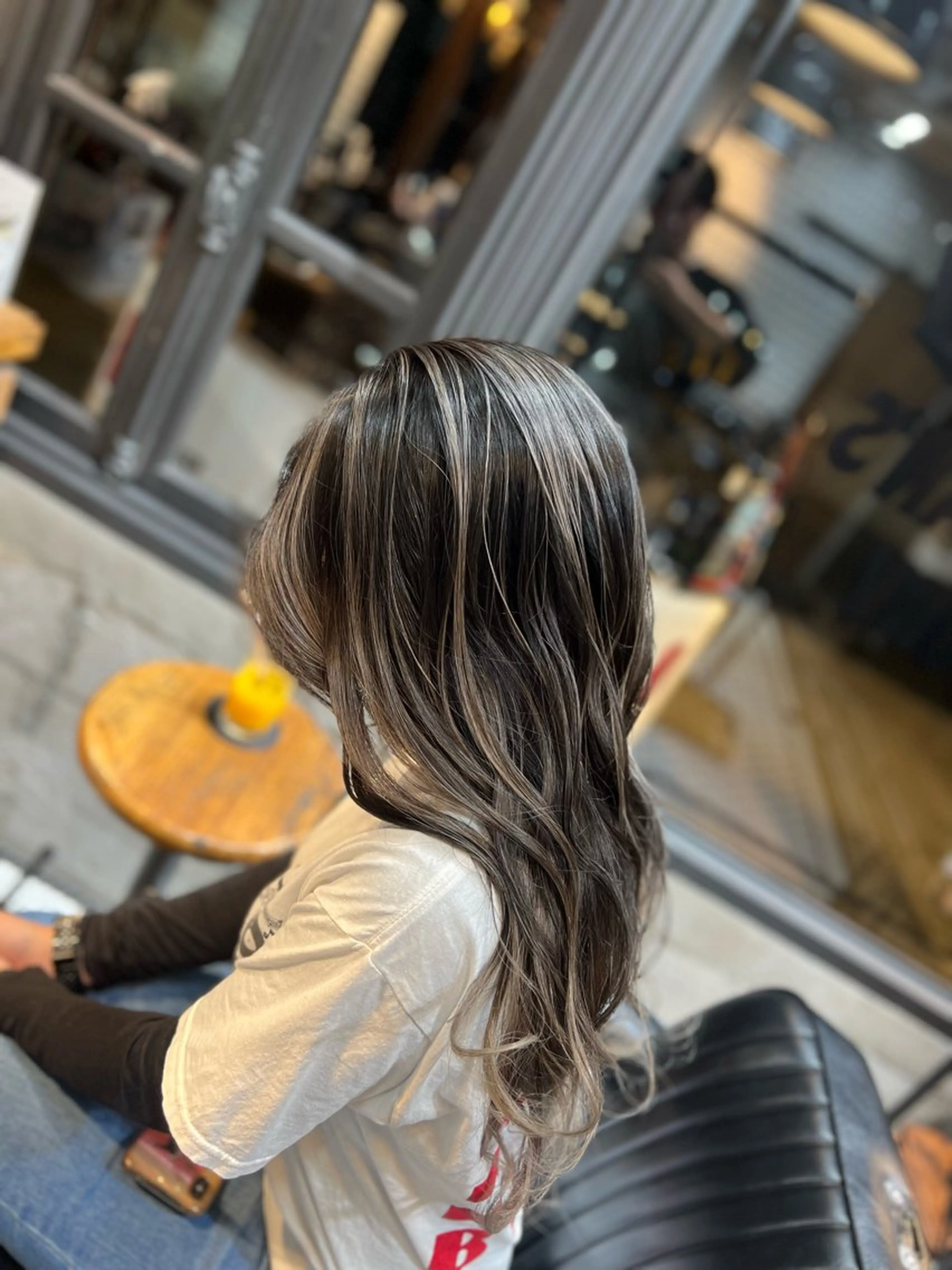 セミロング カラー メンズNo.1💥 ユウトのヘアスタイル