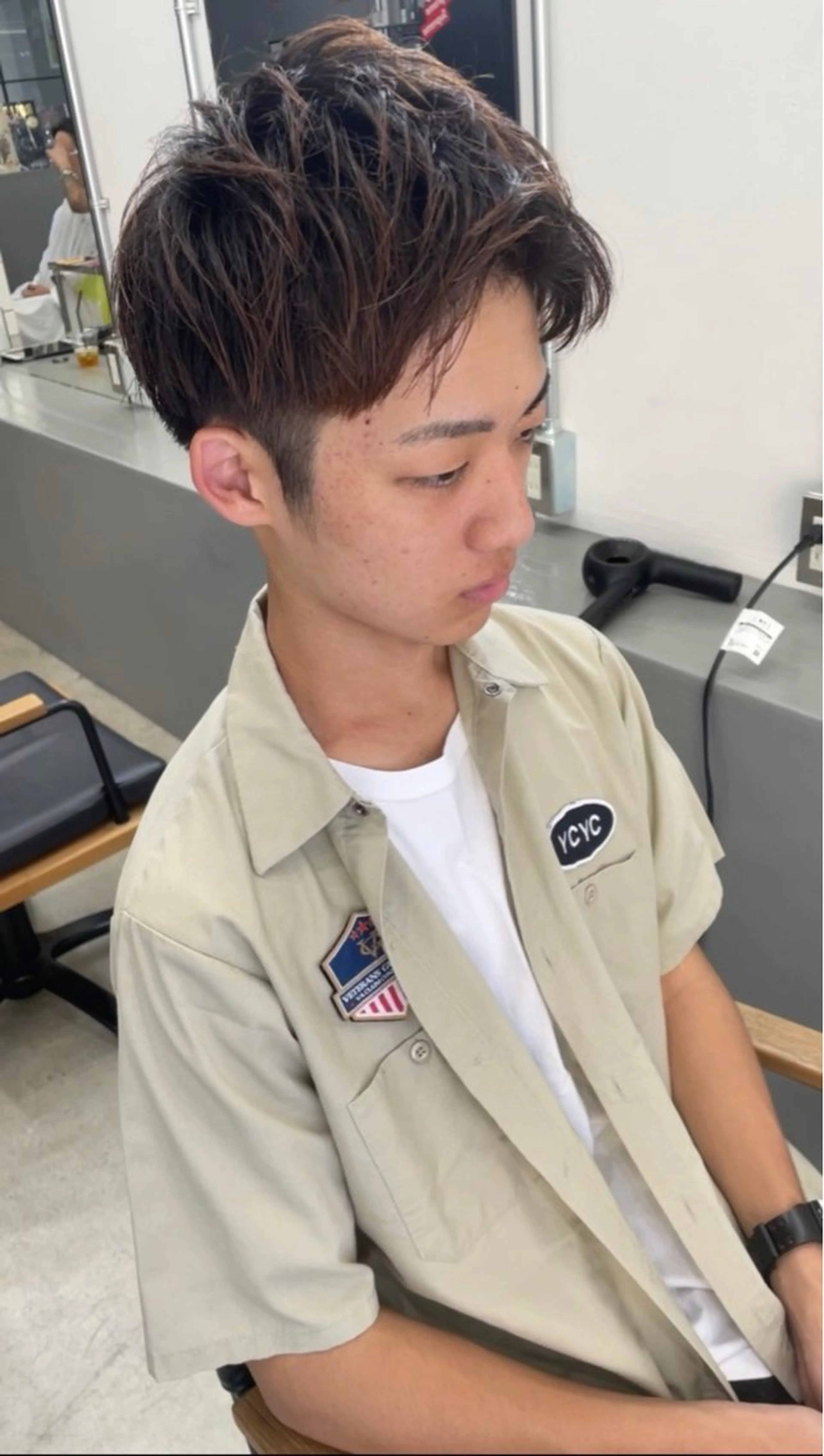 ショート メンズ メンズ専門サロン wokeのヘアスタイル