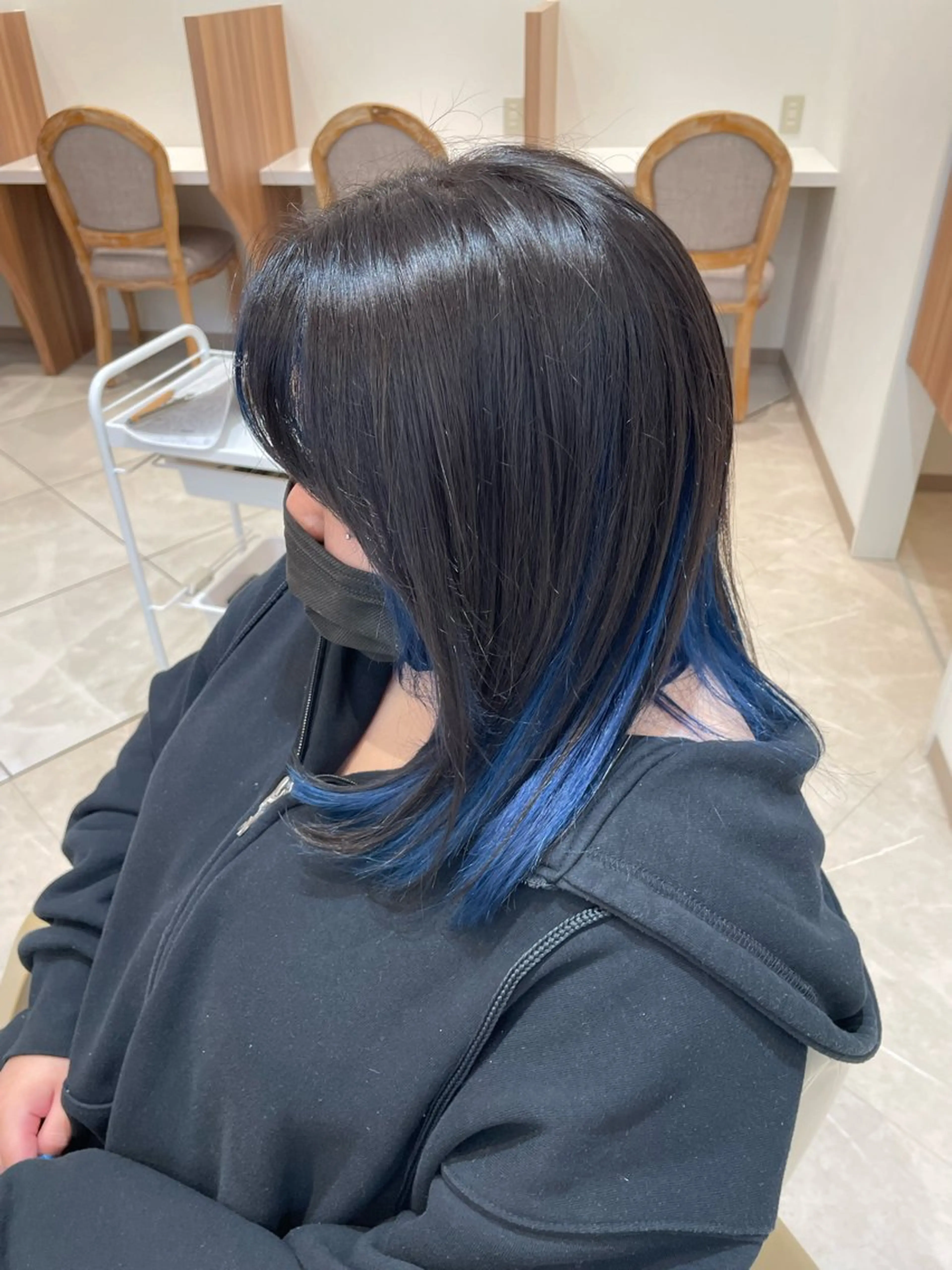 セミロング カラー ヘッドスパ／透明感 カラー伊藤 千尋のヘアスタイル