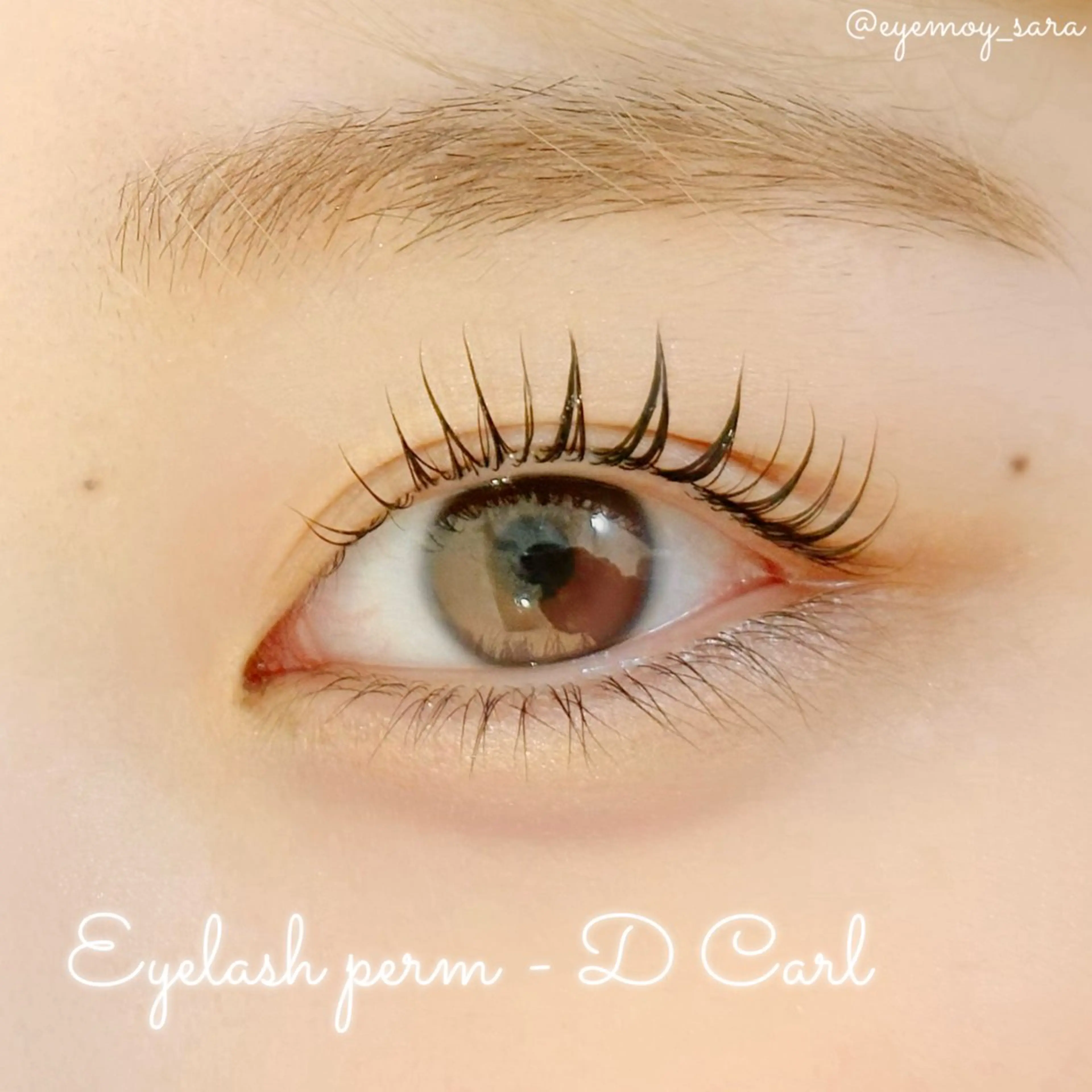 マツエク・マツパ ケラチンラッシュリフト 束感まつ毛 パリジェンヌラッシュリフト まつげパーマ 一重×まつ毛パーマ マツパ sara 🌙のマツエク・マツパデザイン