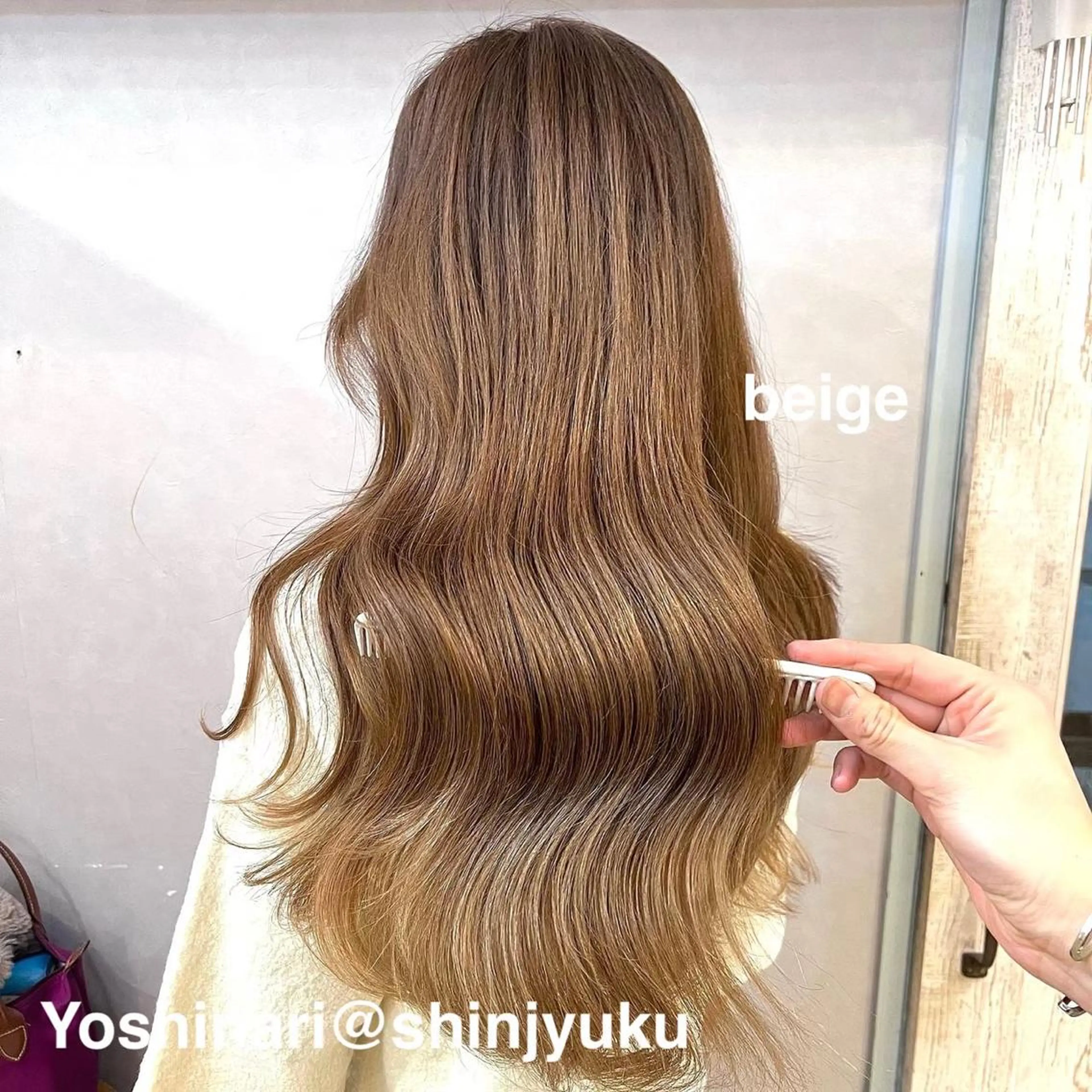 ロング カラー パーマ ヘアアレンジ メンズ ヘアカラー トリートメント ワット 原宿のヘアスタイル