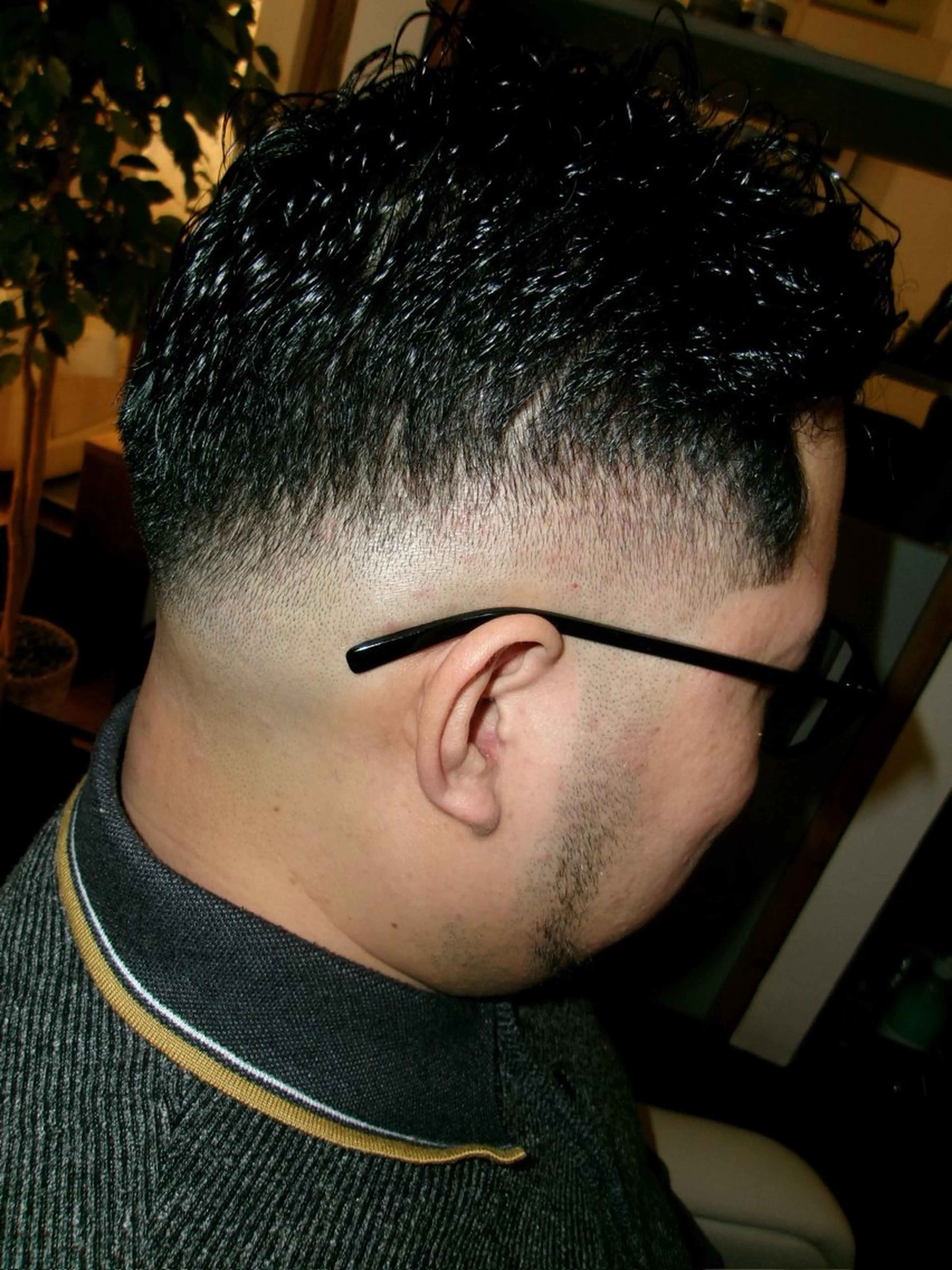 【スキンフェード】+シャンプー+襟剃り+ヘアセットの写真