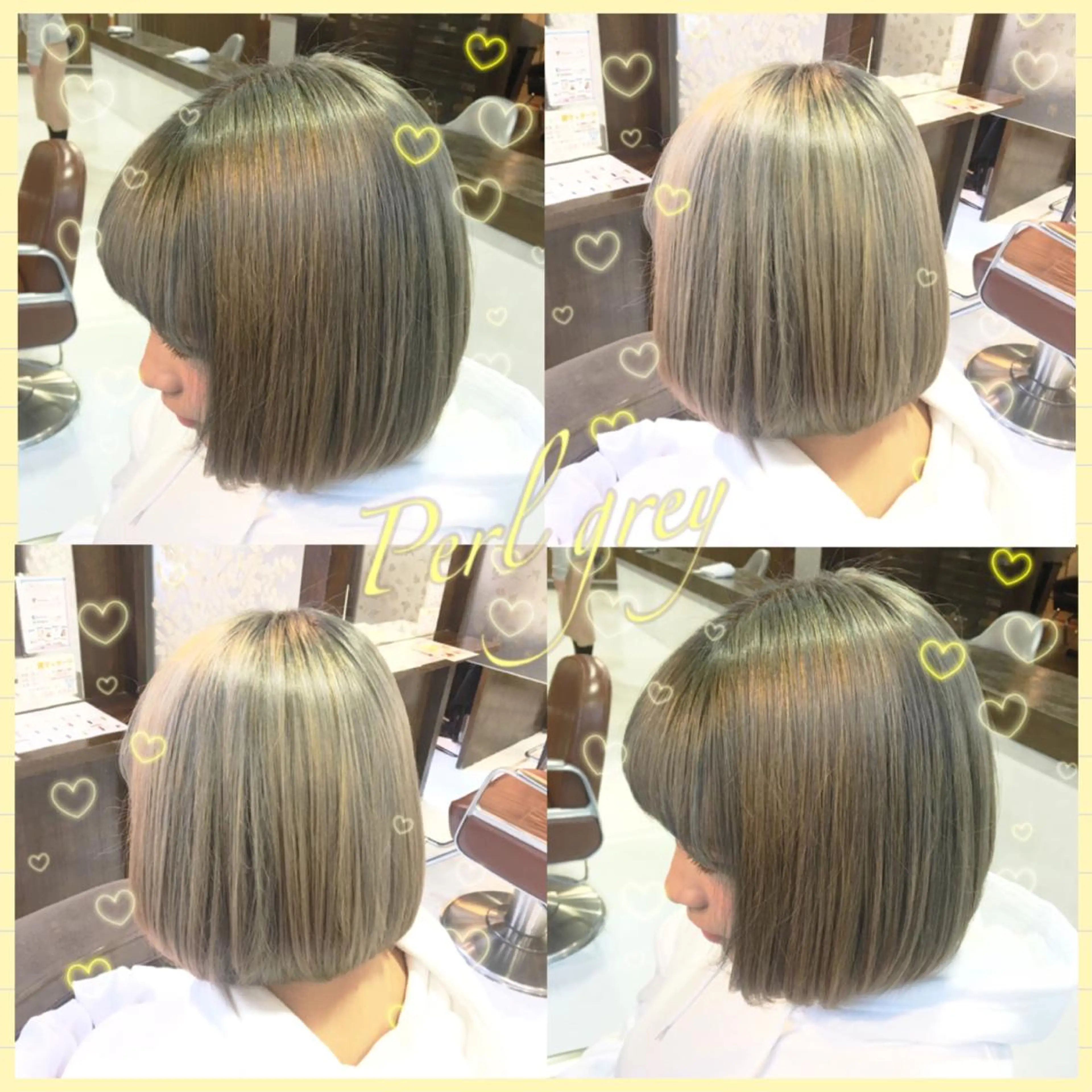 ショート ミディアム カラー ブリーチ 韓国ヘア得意❤︎森澤 悠佳のヘアスタイル