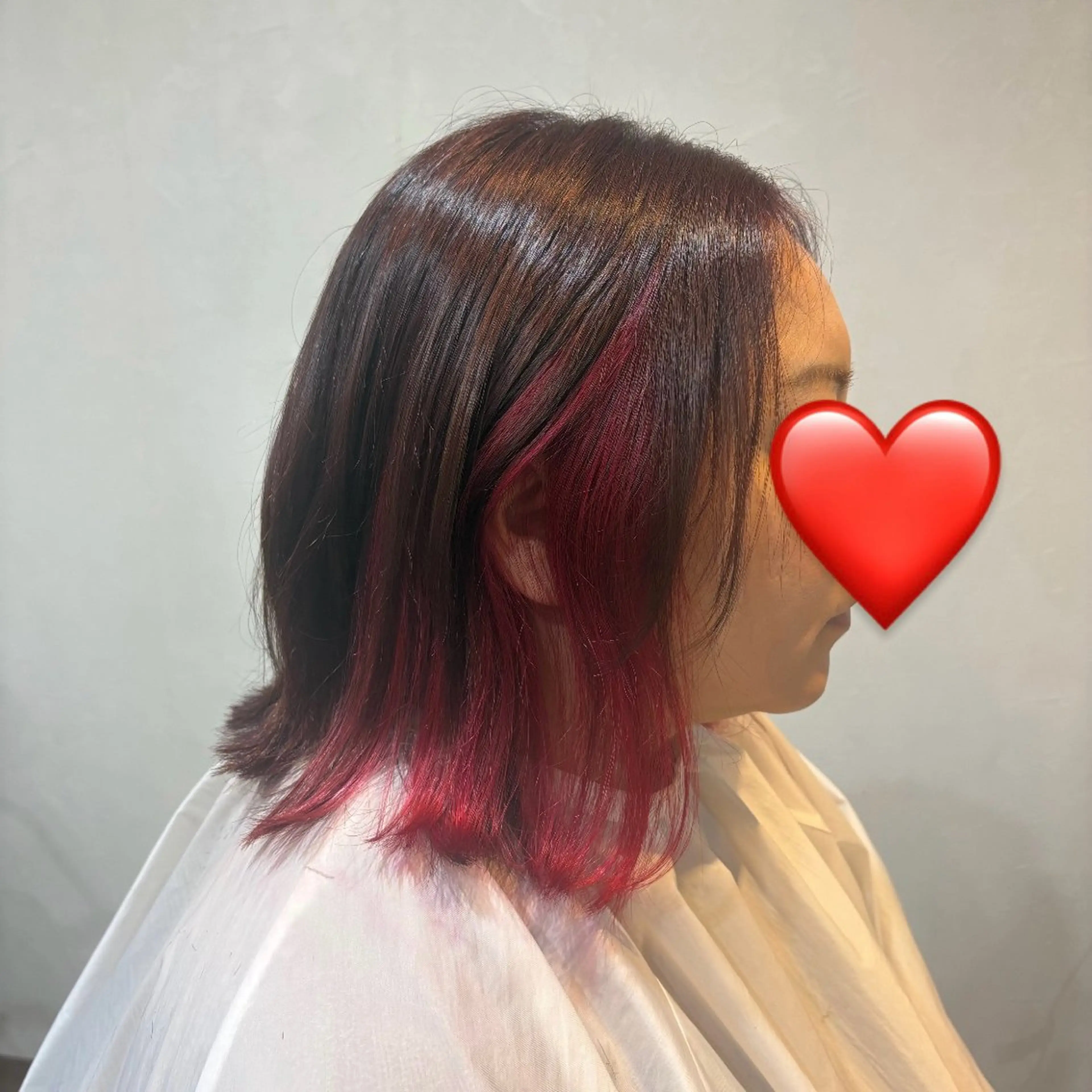 ロング MOLLASALON 浅香山店所属・髪質改善カラー 縮毛矯正🤍辻桃加のヘアスタイル