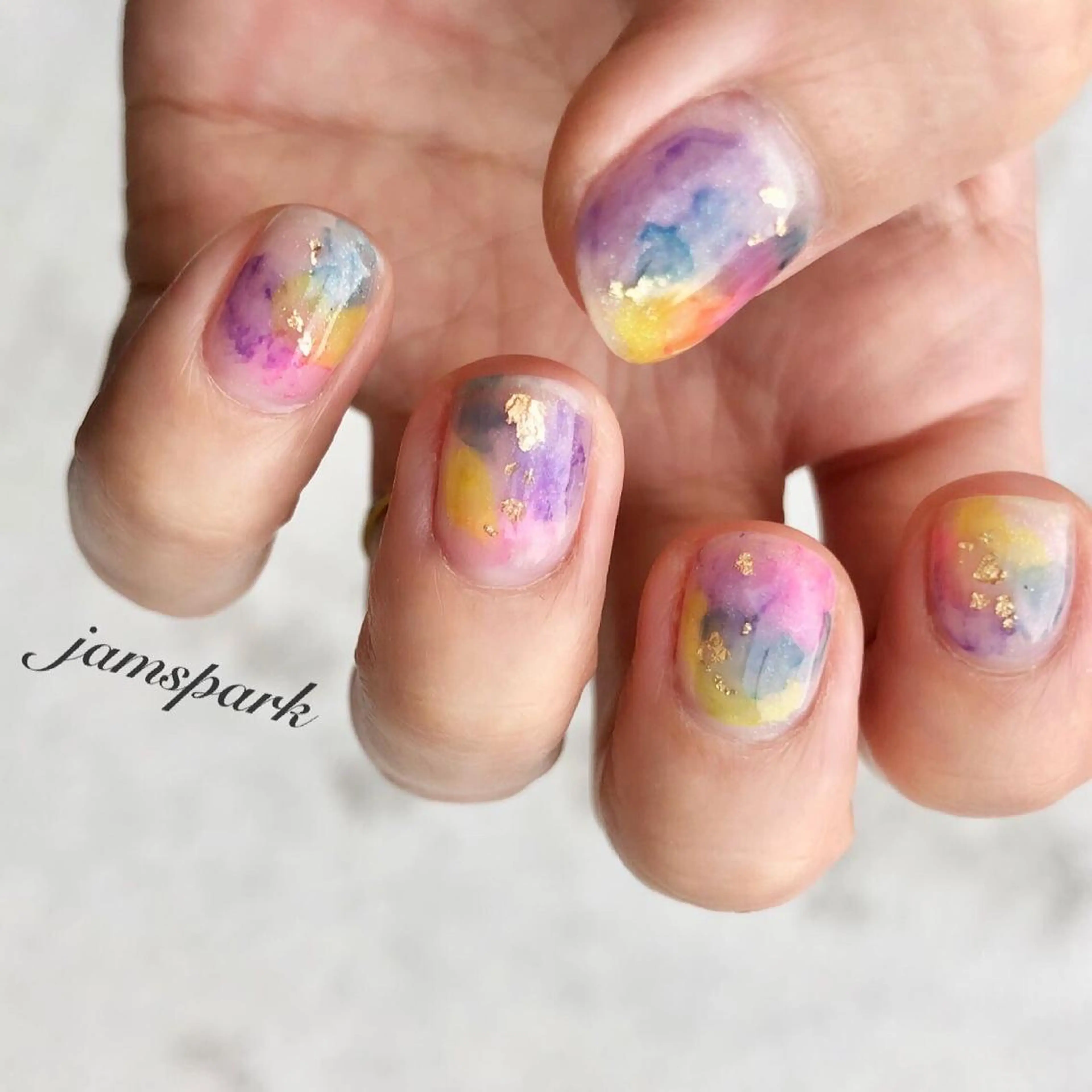ネイル アートネイル ハンドネイル jamspark ✨のネイルデザイン