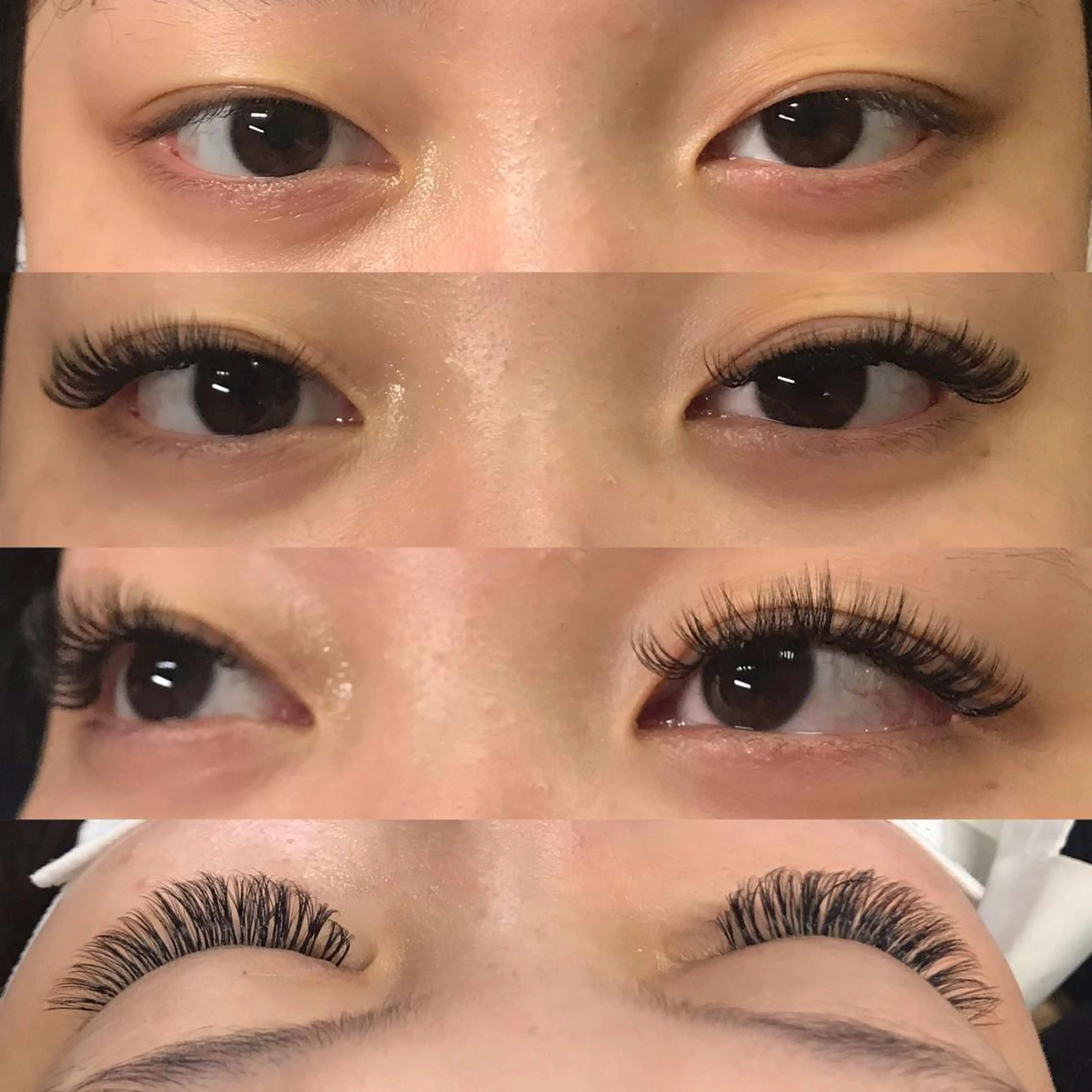 マツエク・マツパ 付け放題 ボリュームラッシュ linda lashesのマツエク・マツパデザイン