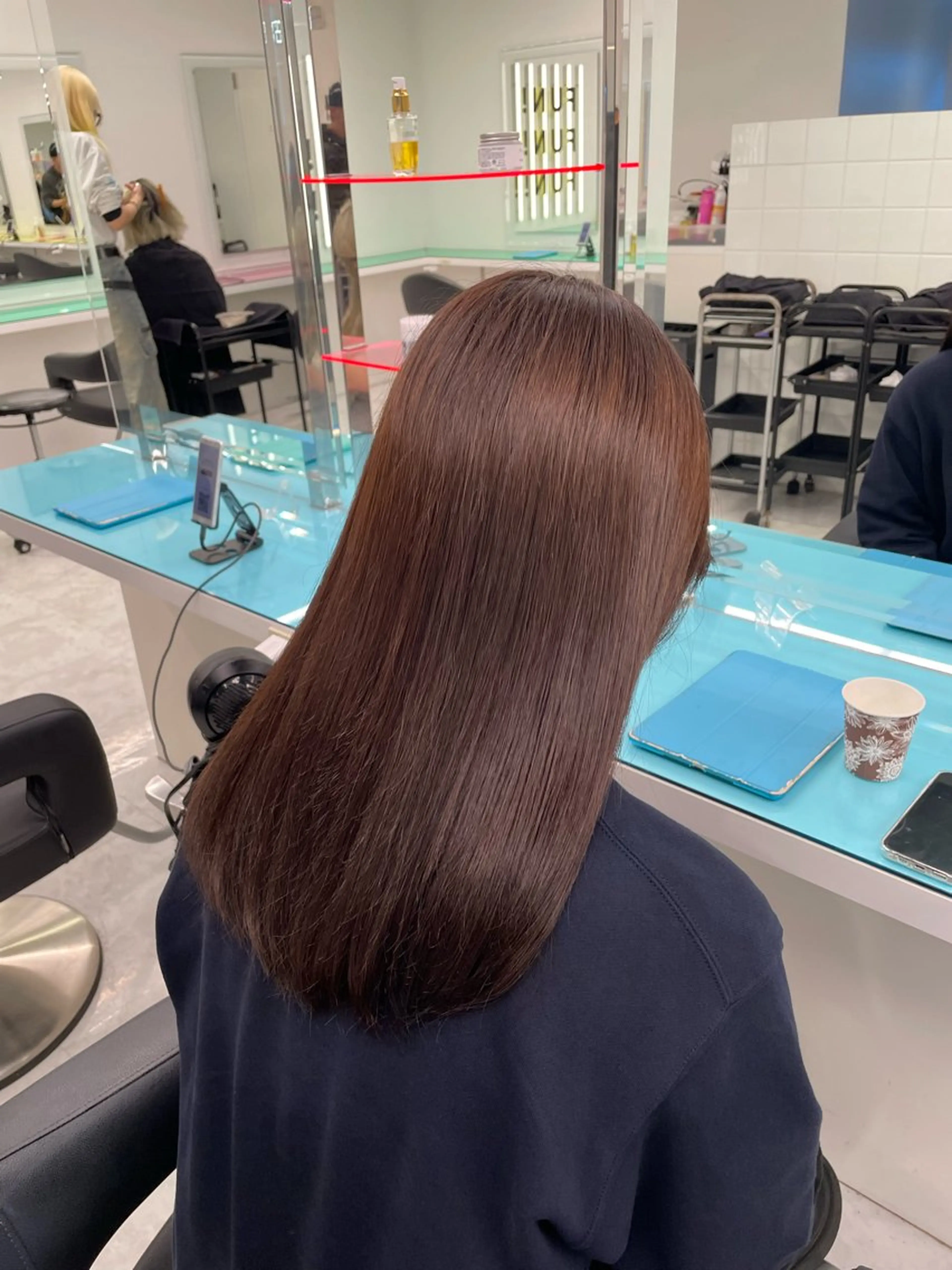 カラー ️🩷ハイトーン特化 RYUGA️🩵のヘアスタイル