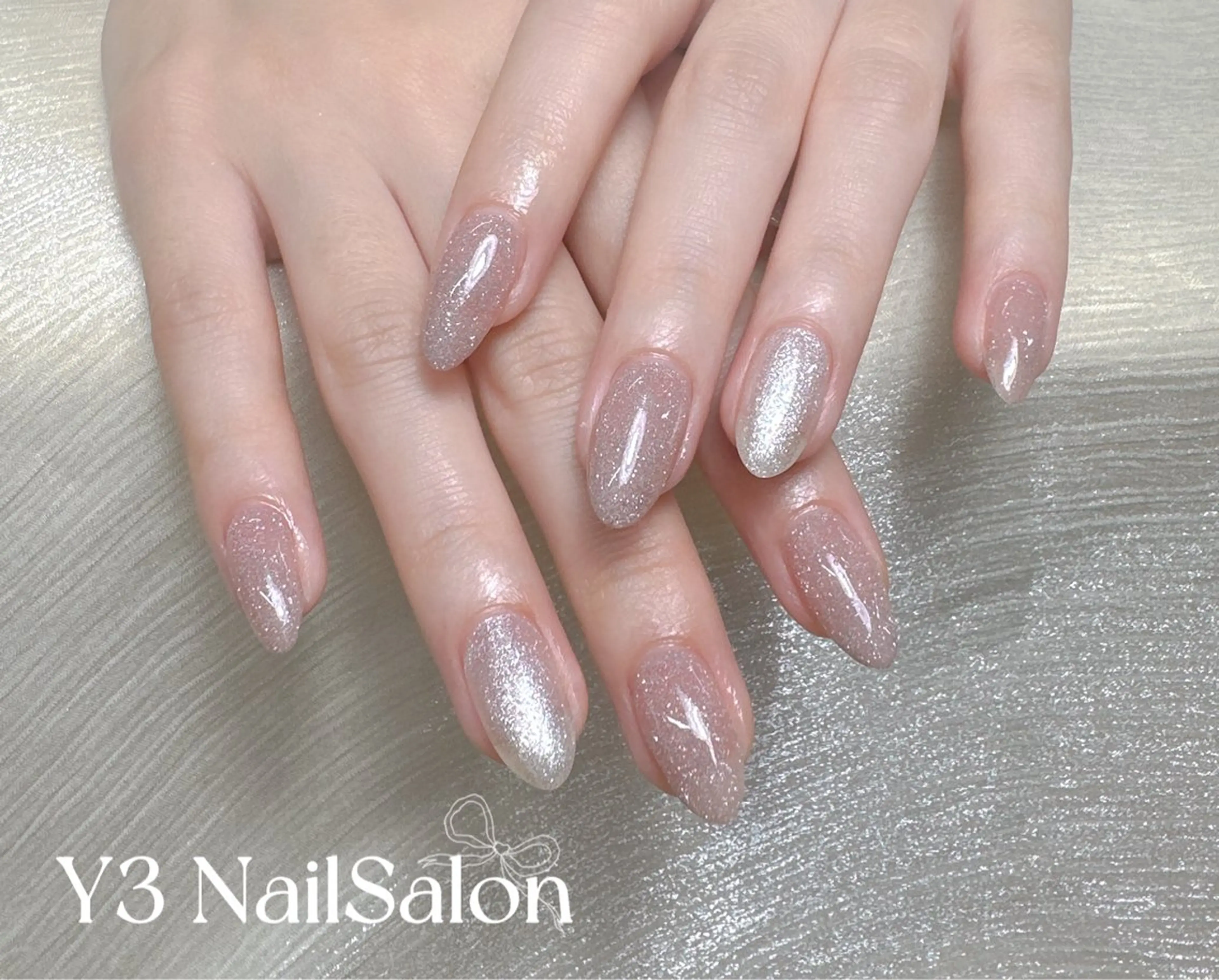 ネイル ラメ(グリッター) ワンカラーネイル Y3 Nail Salon所属・Y3 NailSalonのネイルデザイン