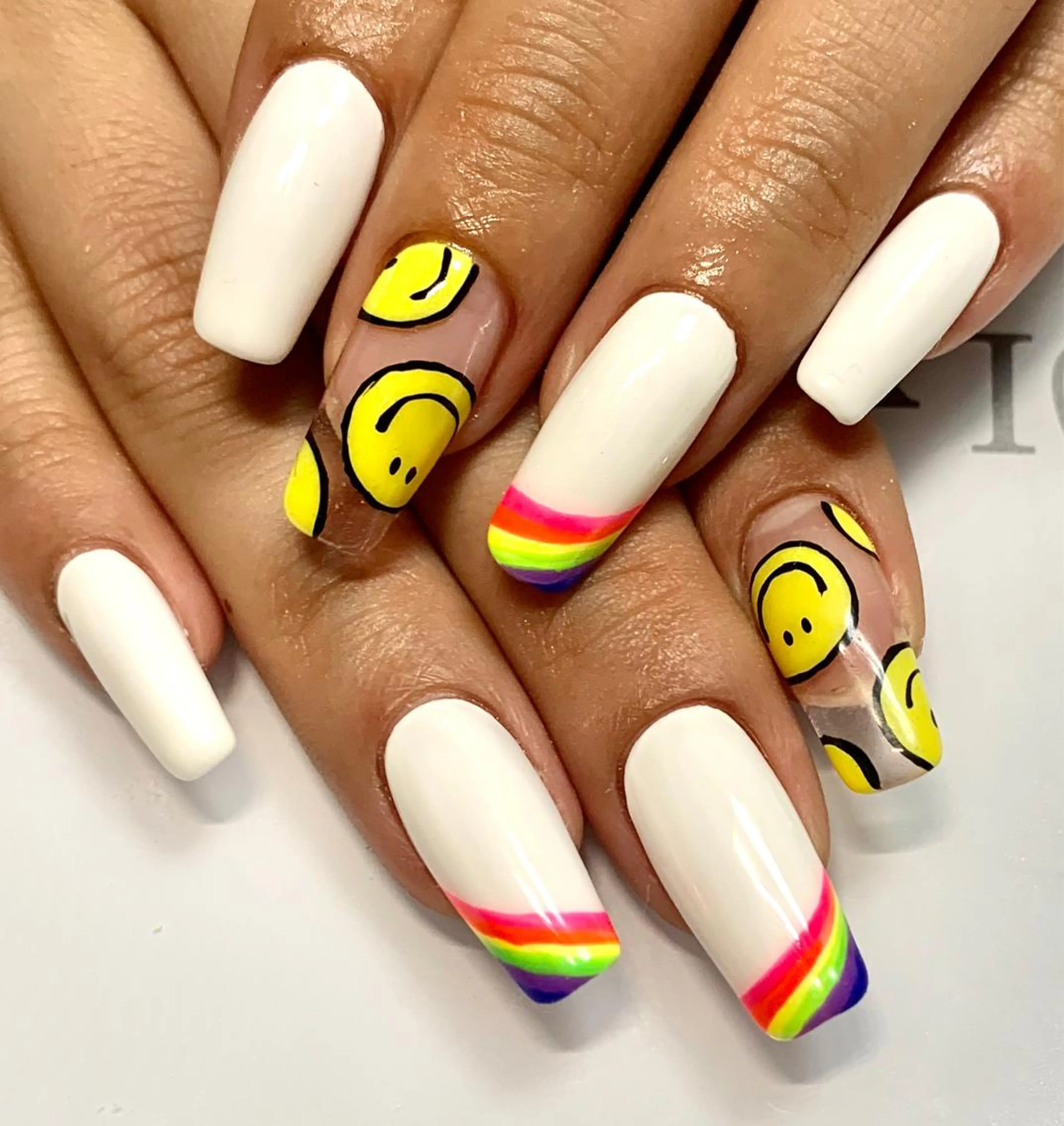 ネイル 長さ出し ハンドネイル Nail&Eyelash Amour(アムール)所属・山下 愛のネイルデザイン