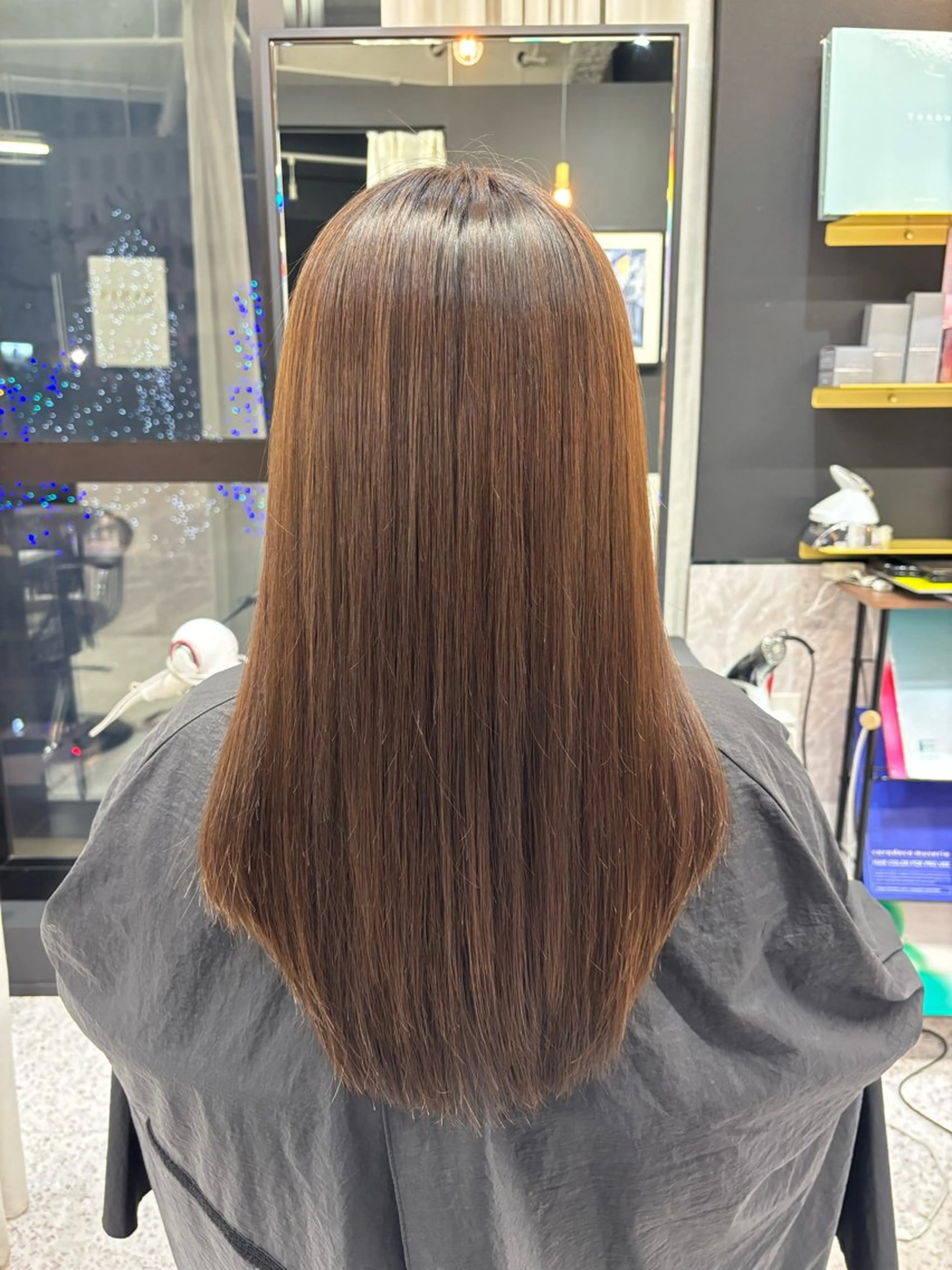 セミロング 縮毛矯正 SIGMA LATTE所属・🐶拓磨🐶 /SIGMAのヘアスタイル