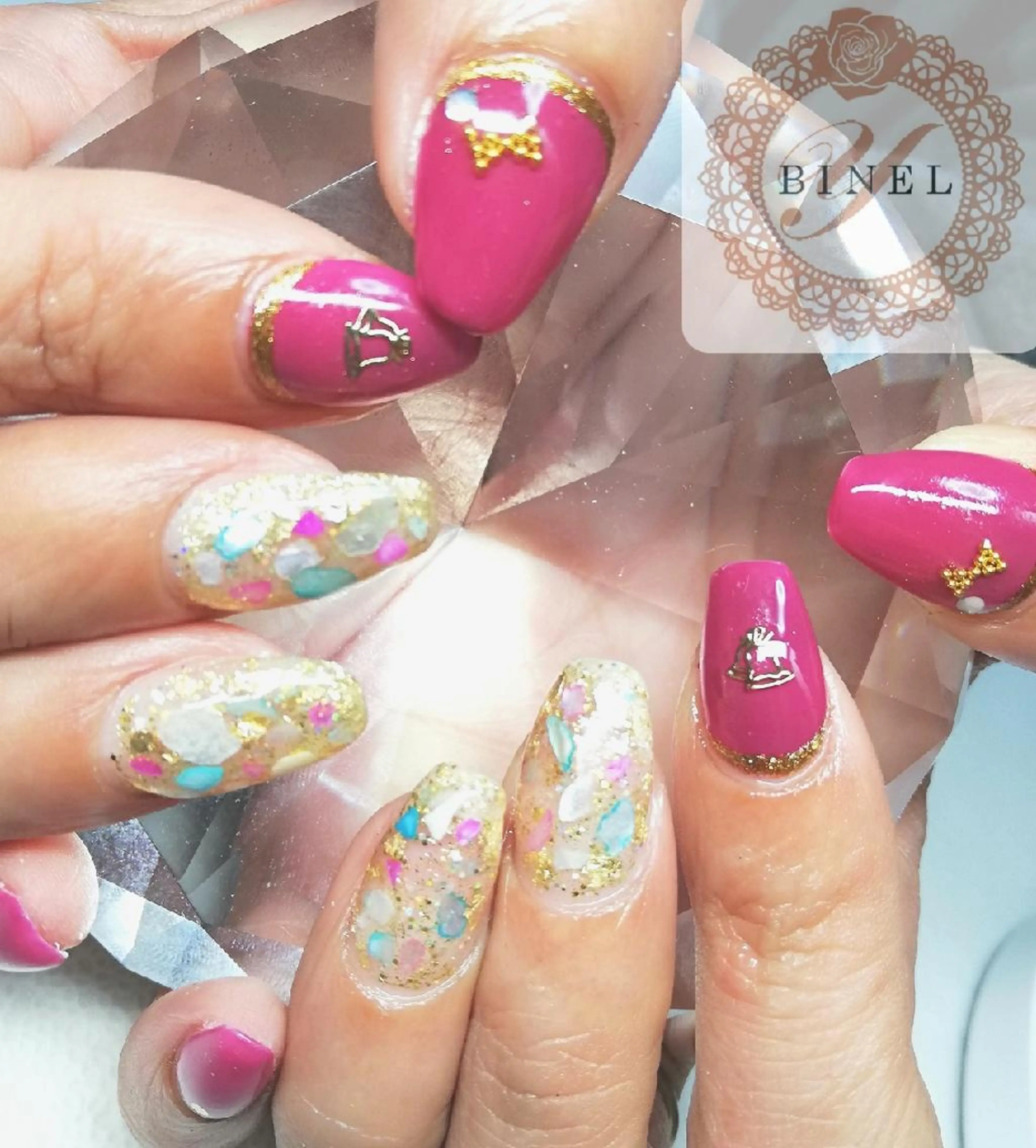 ネイル ハンドネイル Nail Salon Y.BINELのネイルデザイン