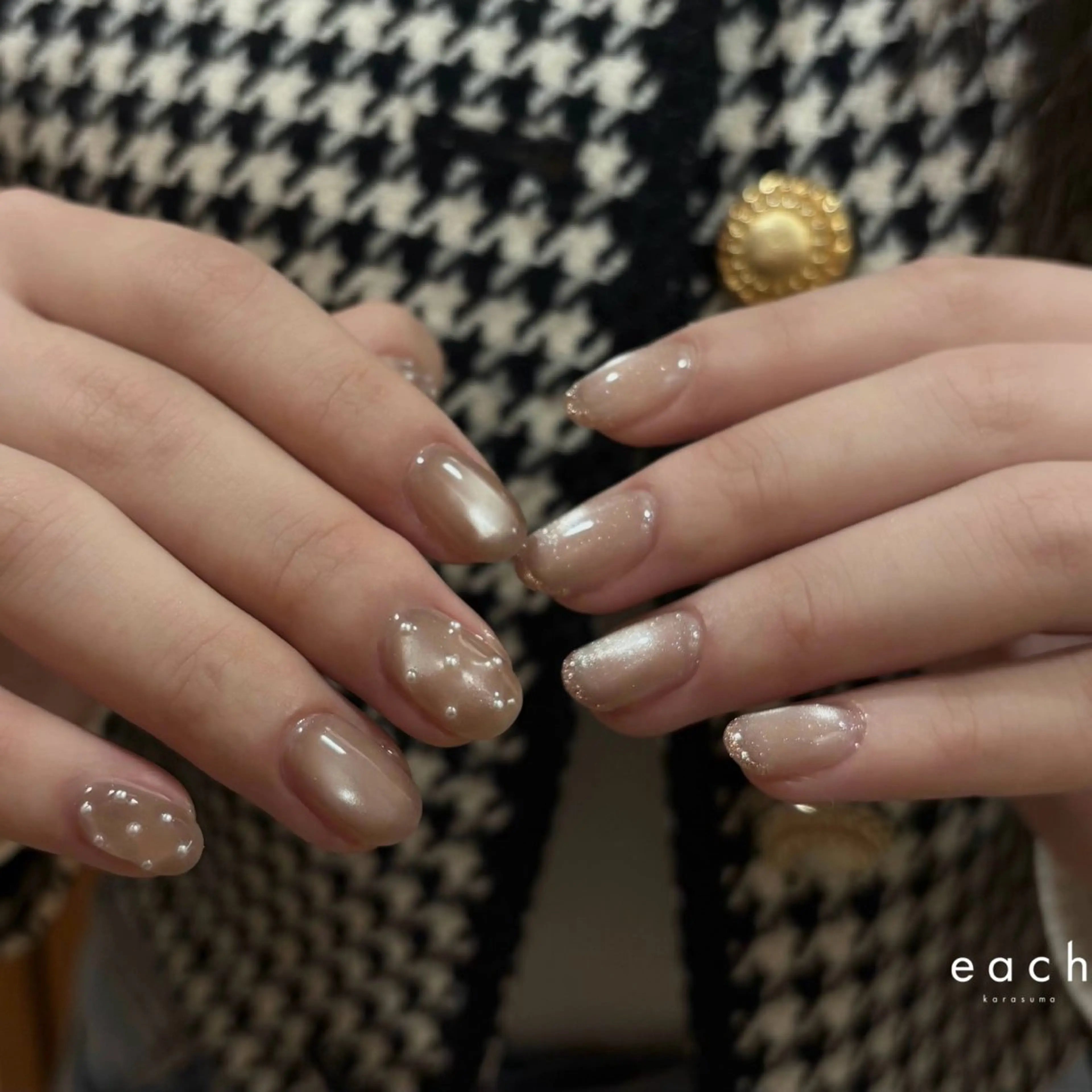 ネイル ハンドネイル each Hibikiのネイルデザイン
