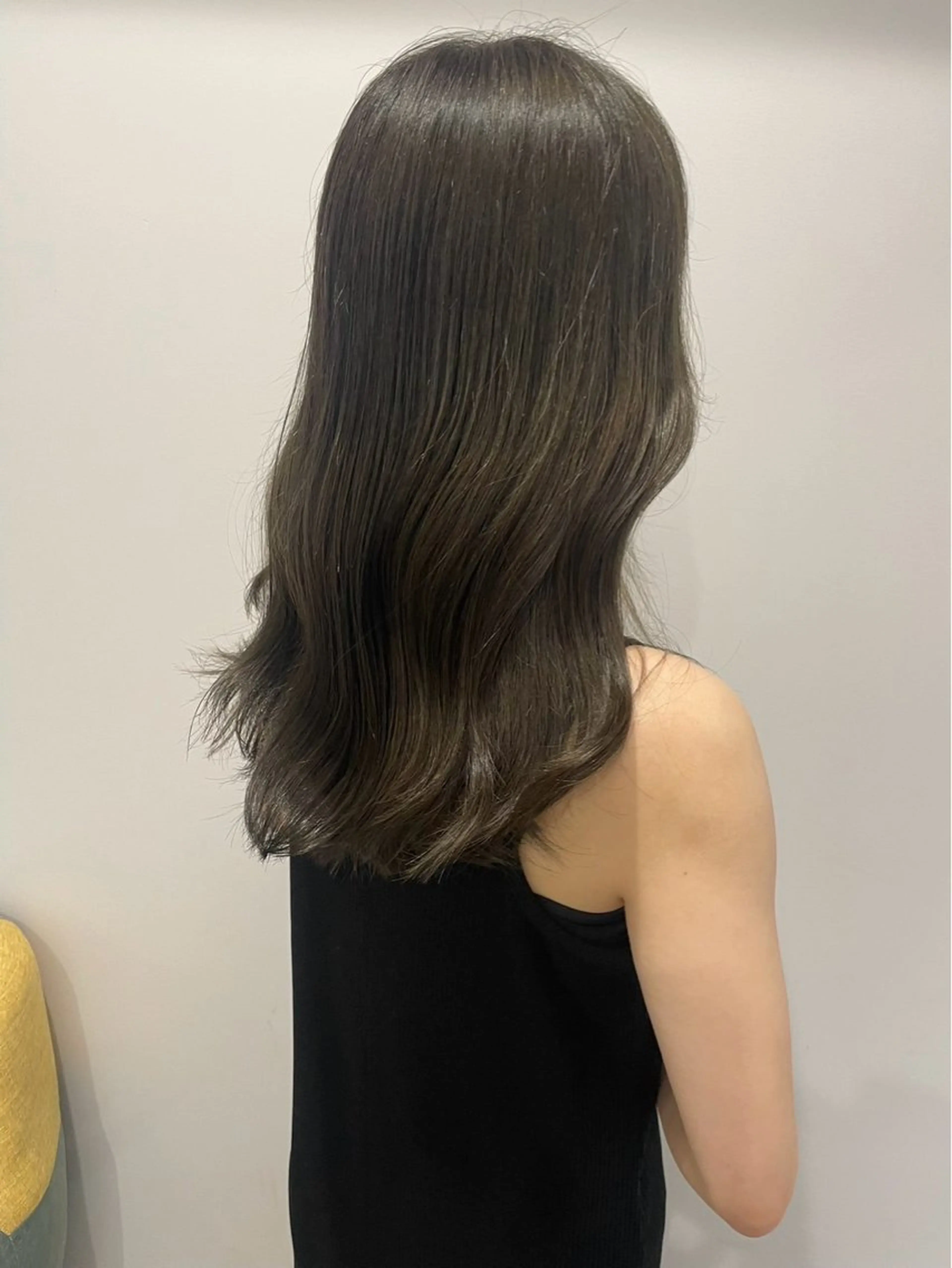 ロング カラー 透明感/艶感/縮毛 矯正/NATSUMIのヘアスタイル