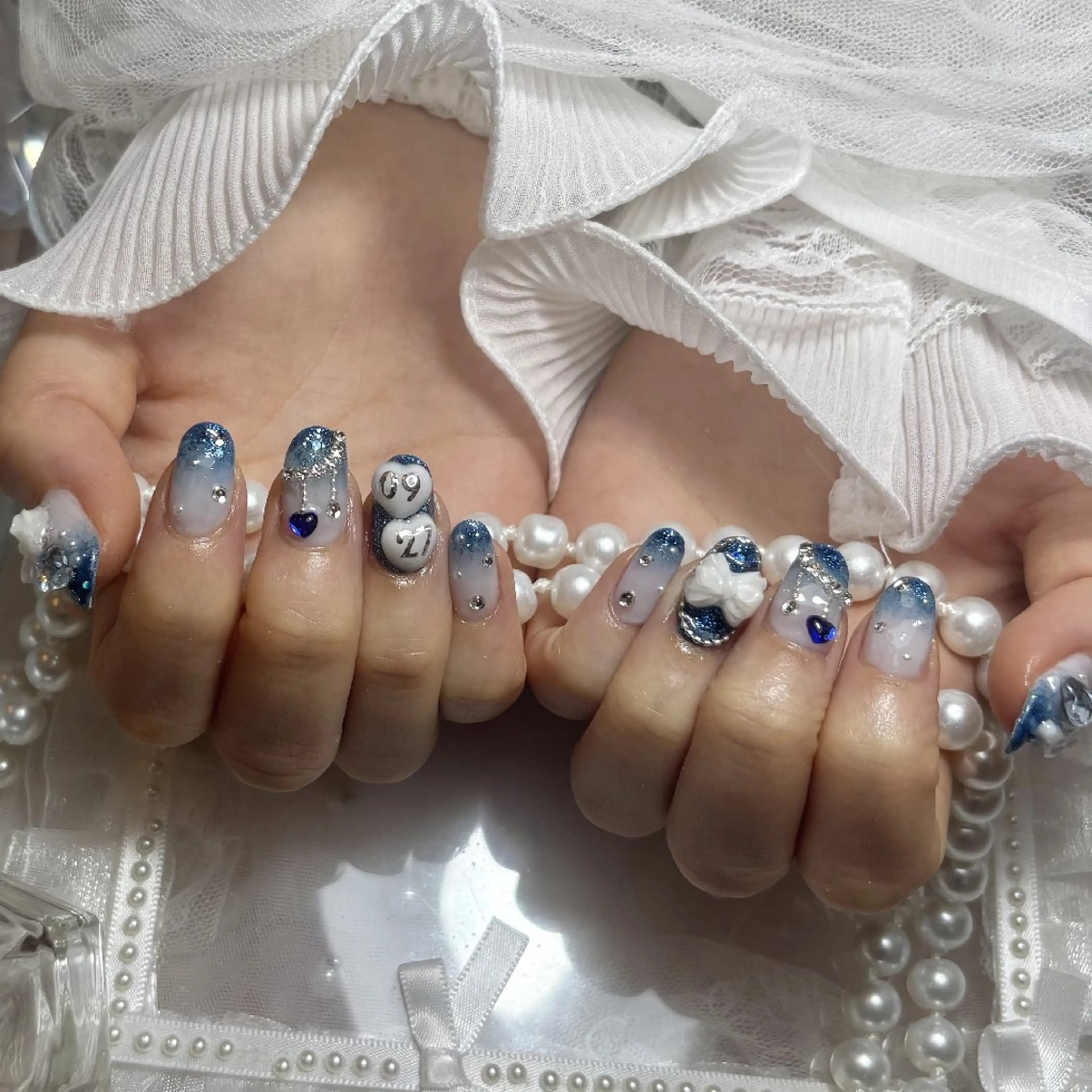 ネイル ハンドネイル SLASH所属・Momo ♡のネイルデザイン