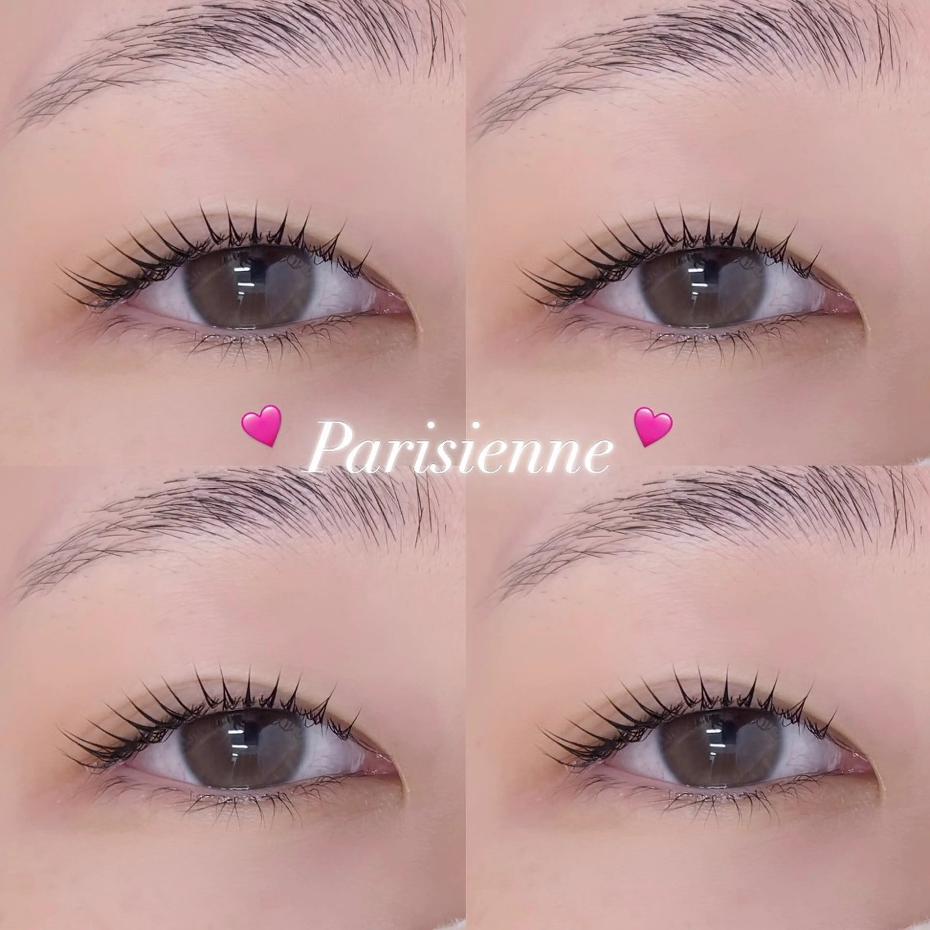 マツエク・マツパ パリジェンヌラッシュリフト マツパ 🩶KIREIE SAKURA🩶のマツエク・マツパデザイン