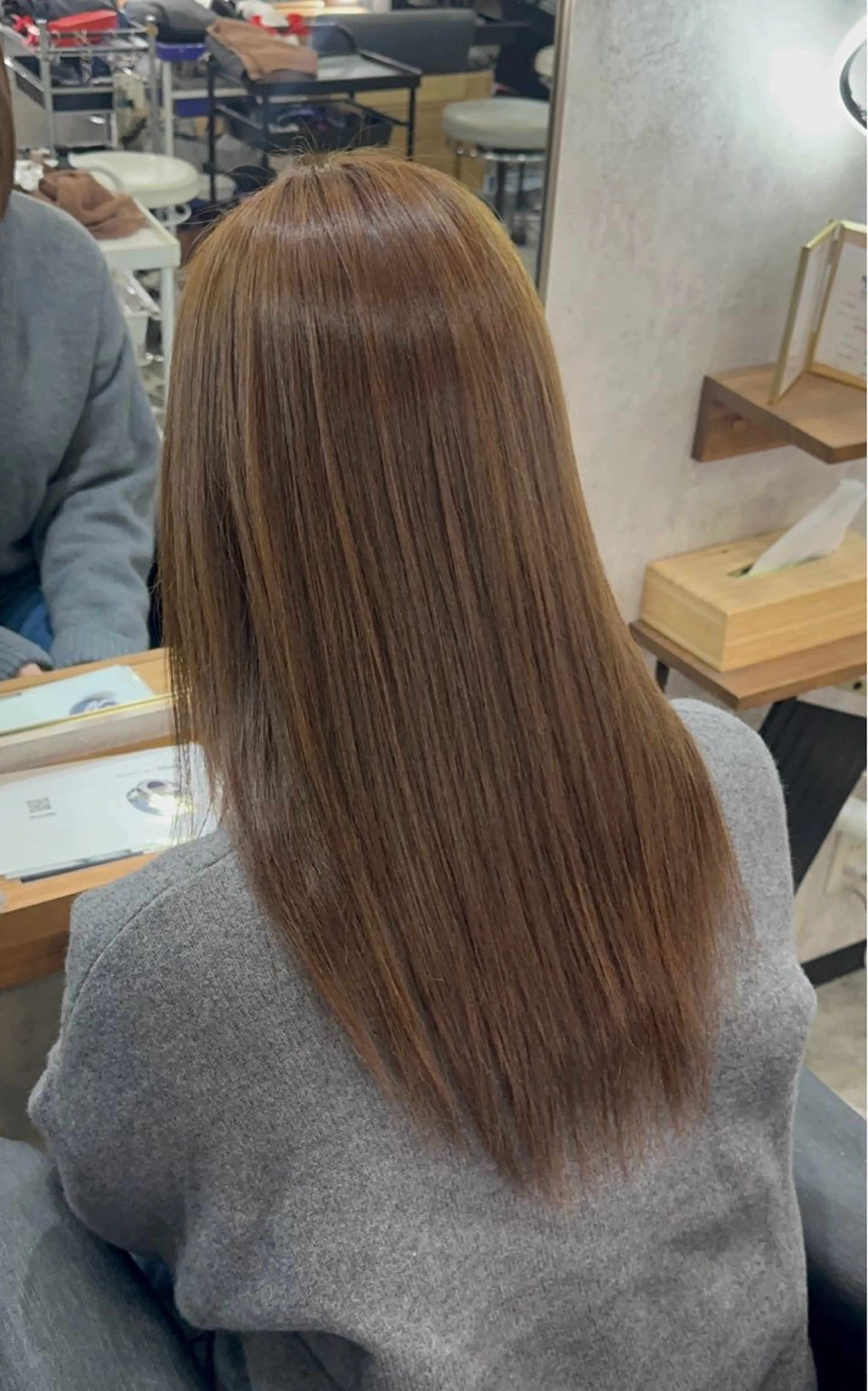 ロング MOURI CHISATOのヘアスタイル