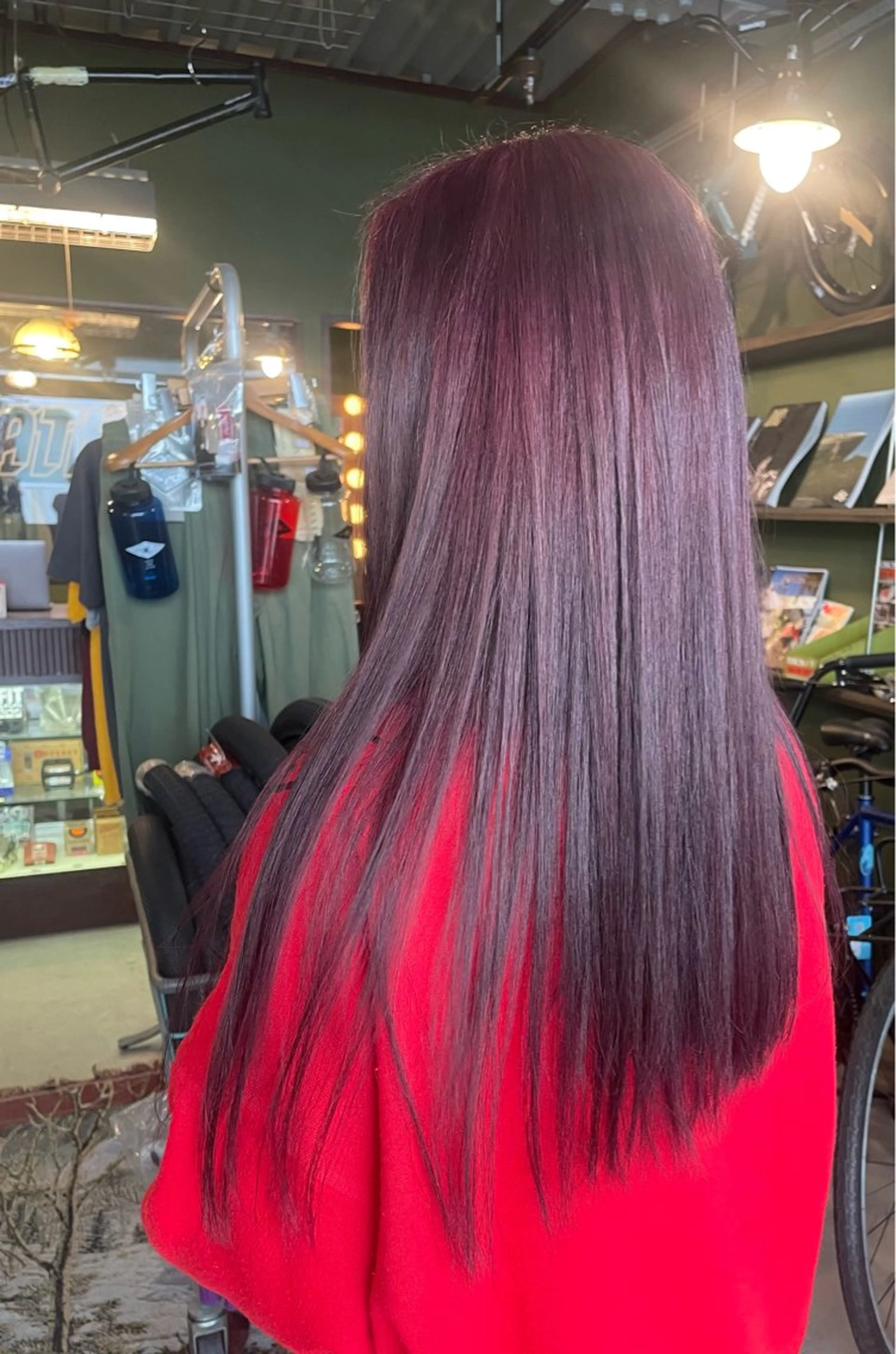 ロング カラー カット ヘアカラー トリートメント PATH-hair. storeのヘアスタイル